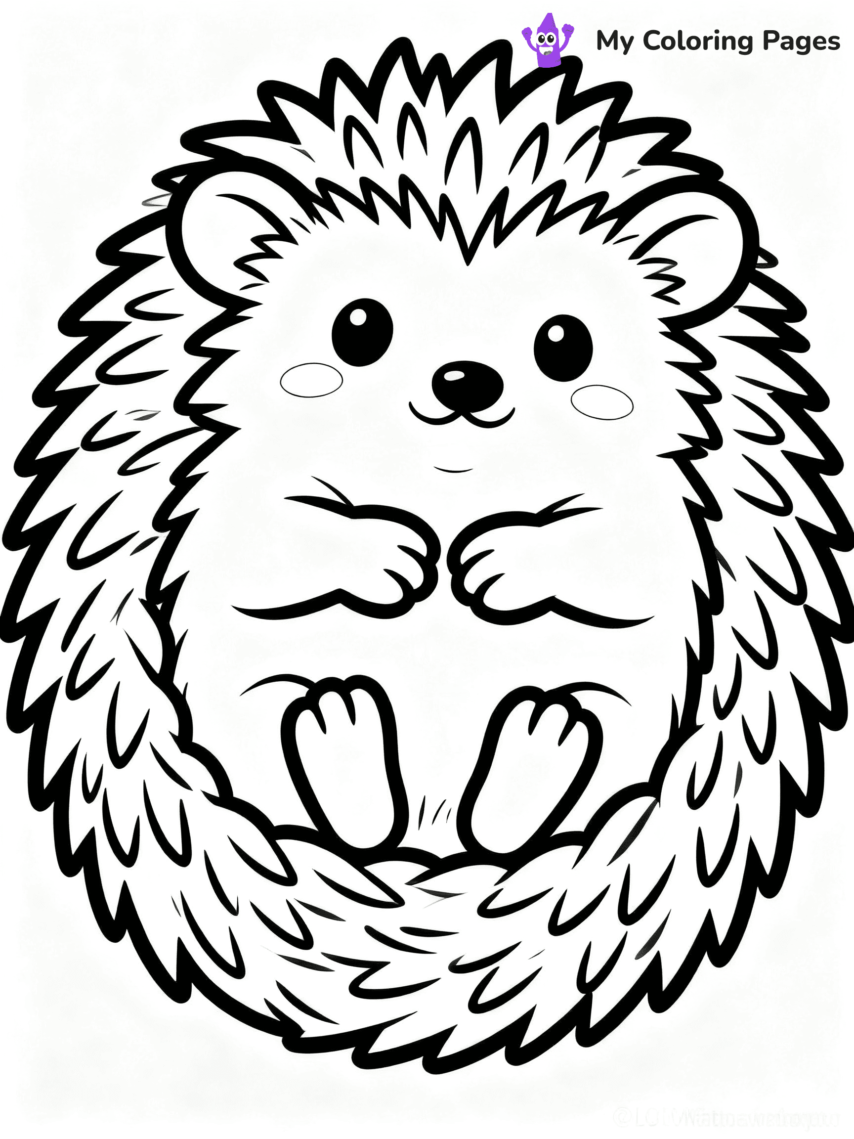 Baby Animal Coloring Pages - 23
