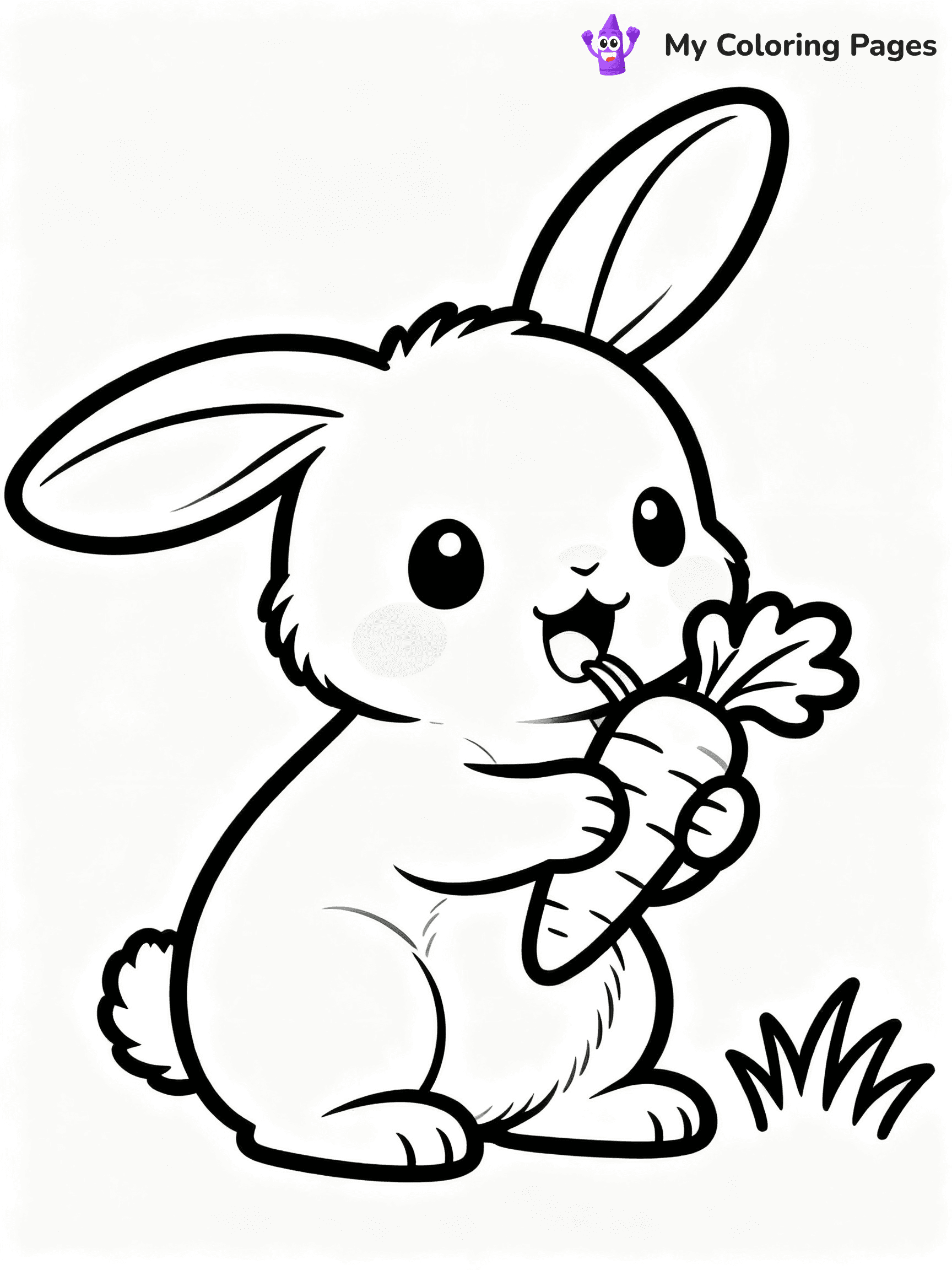 Baby Animal Coloring Pages - 10