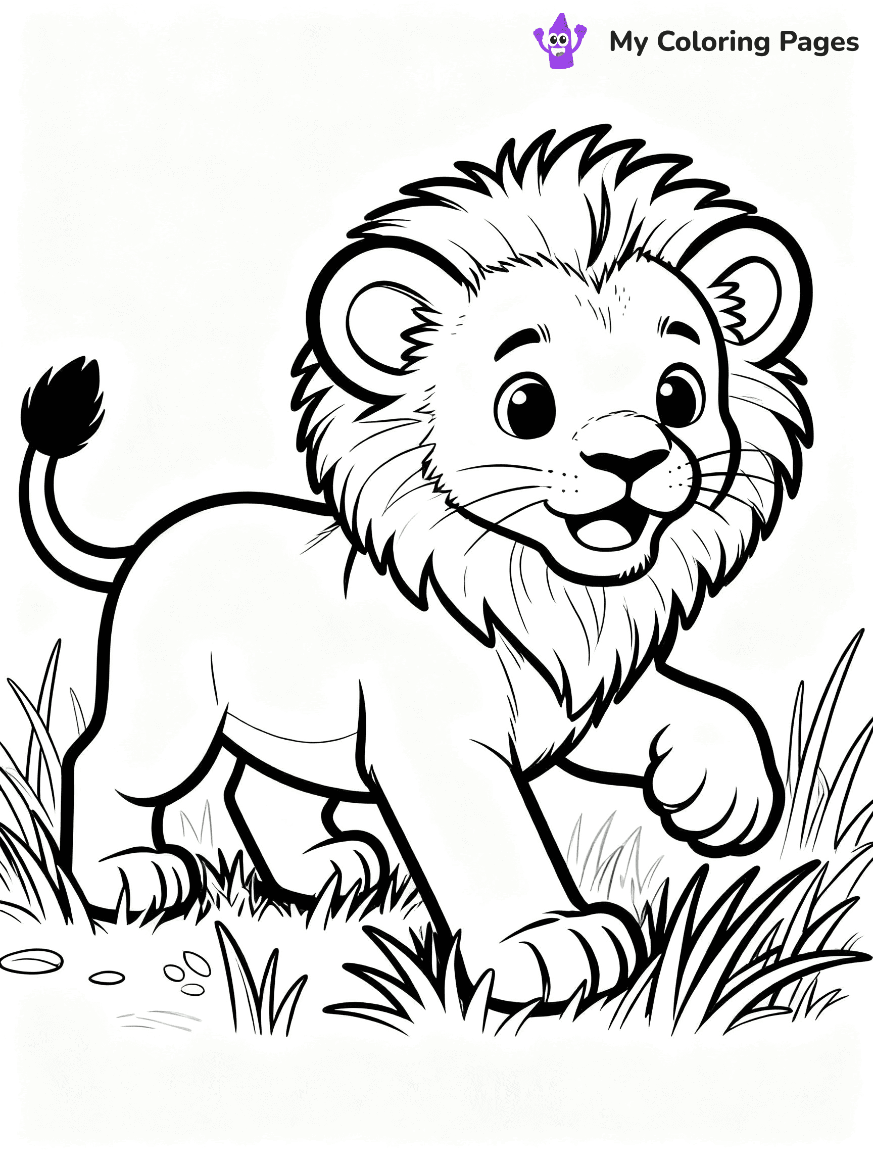 Baby Animal Coloring Pages - 8