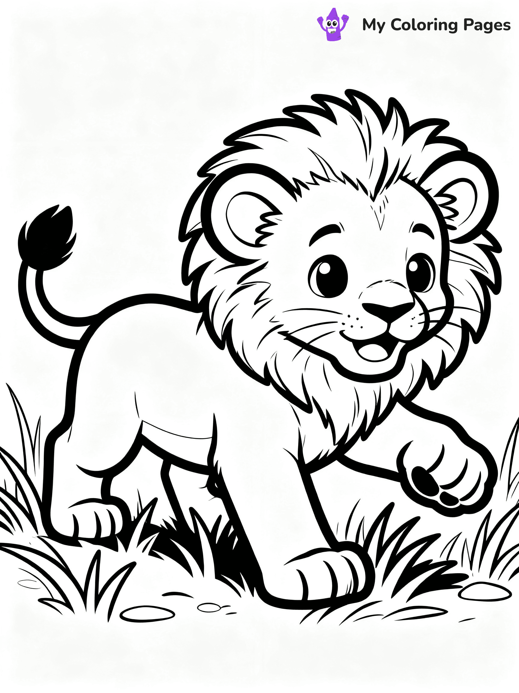 Baby Animal Coloring Pages - 7