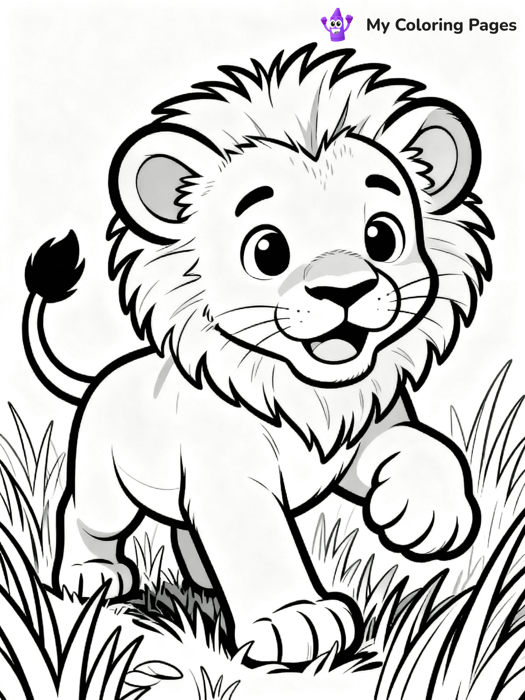Baby Animal Coloring Pages - 6