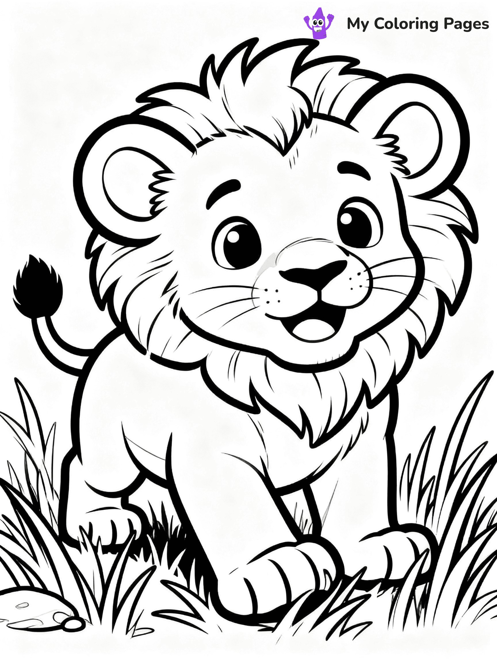 Baby Animal Coloring Pages - 5