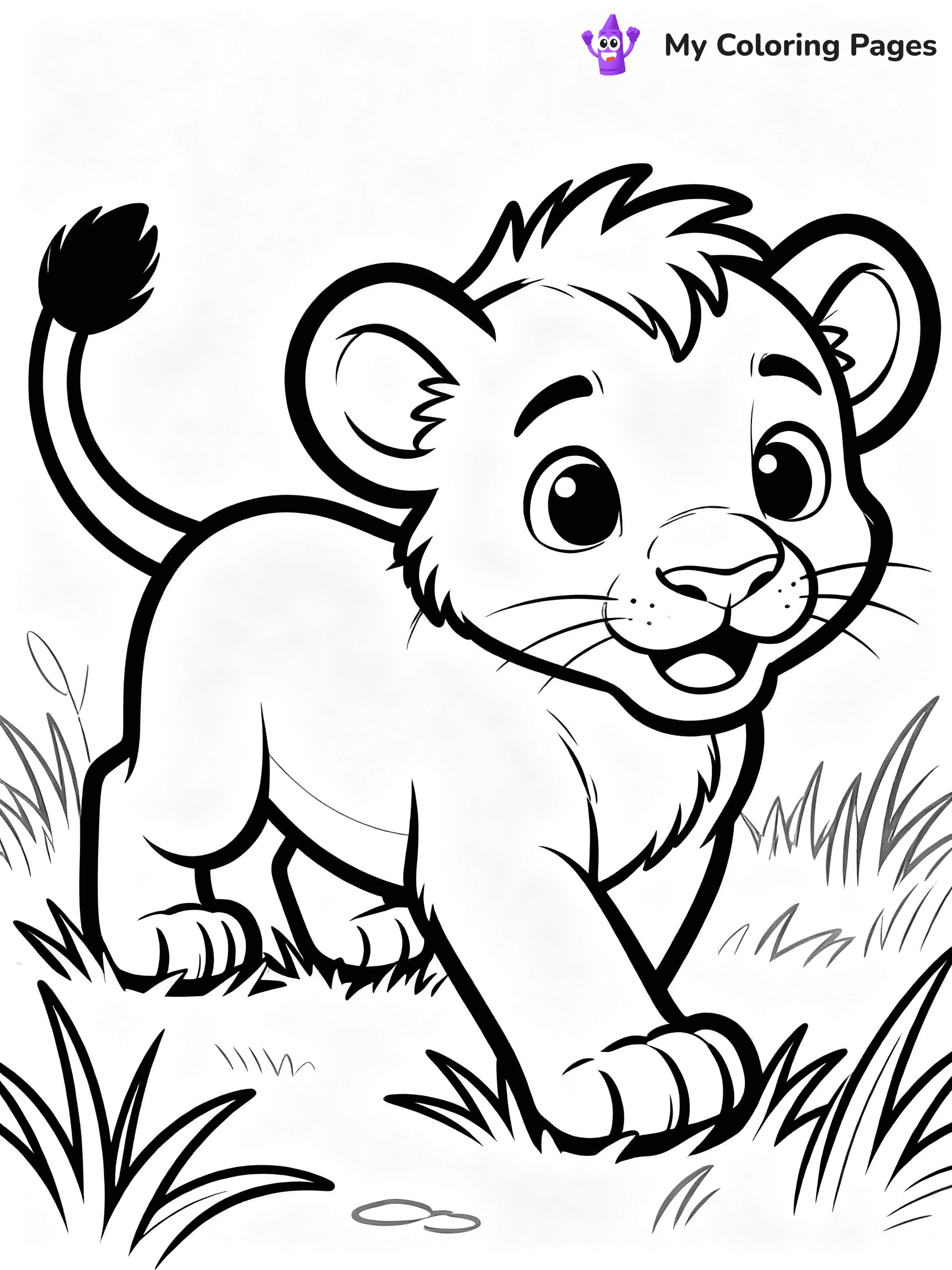 Baby Animal Coloring Pages - 4