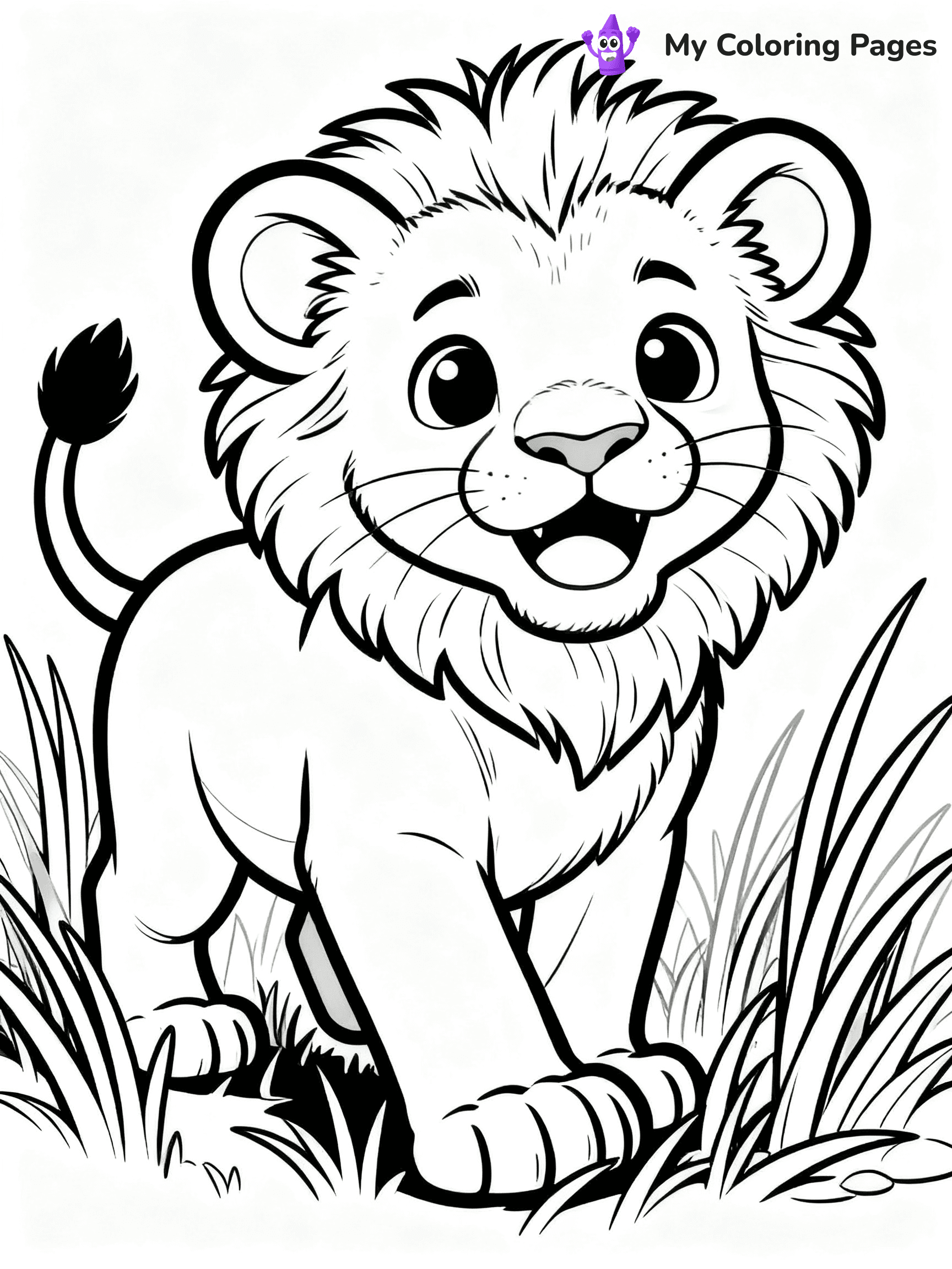 Baby Animal Coloring Pages - 3