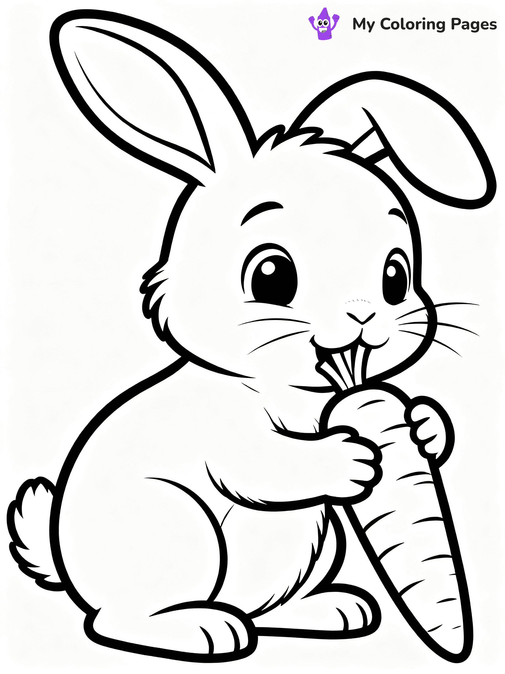 Baby Animal Coloring Pages - 1