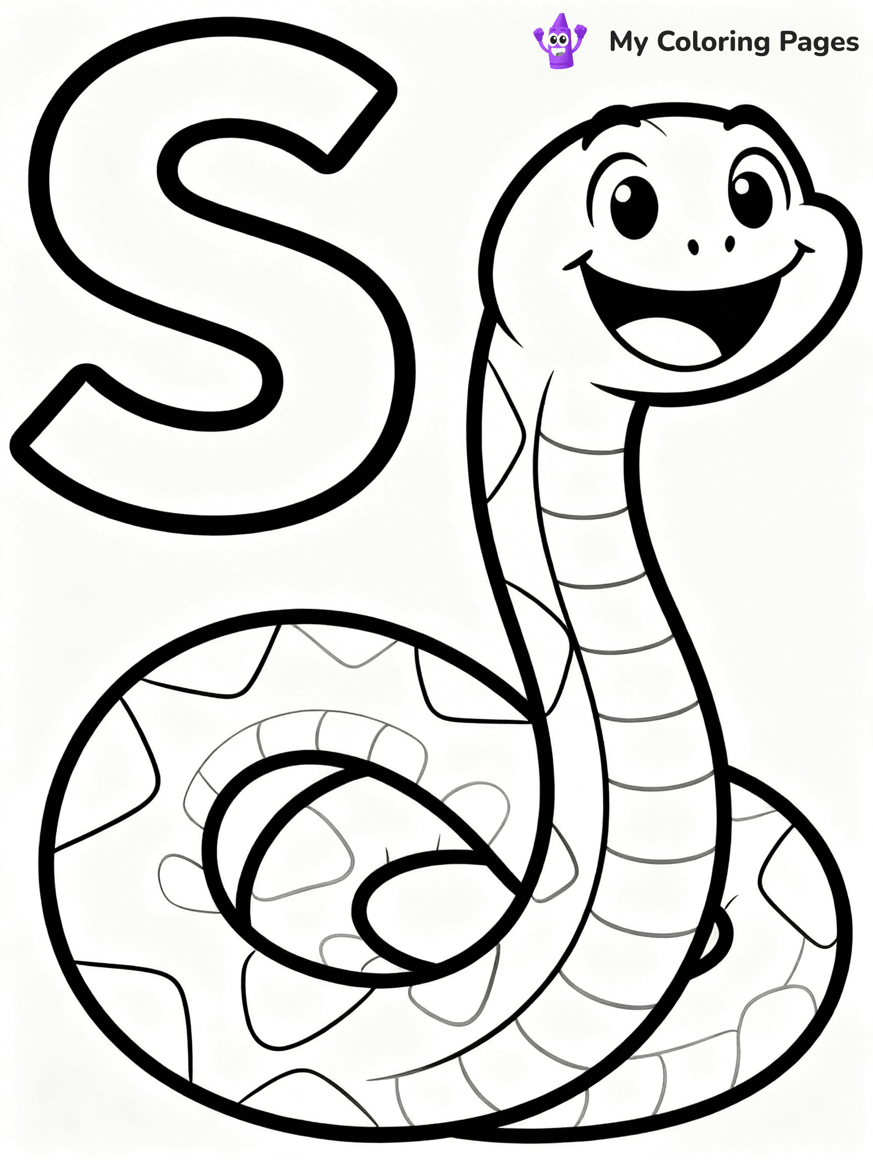Letter S Coloring Pages - 56
