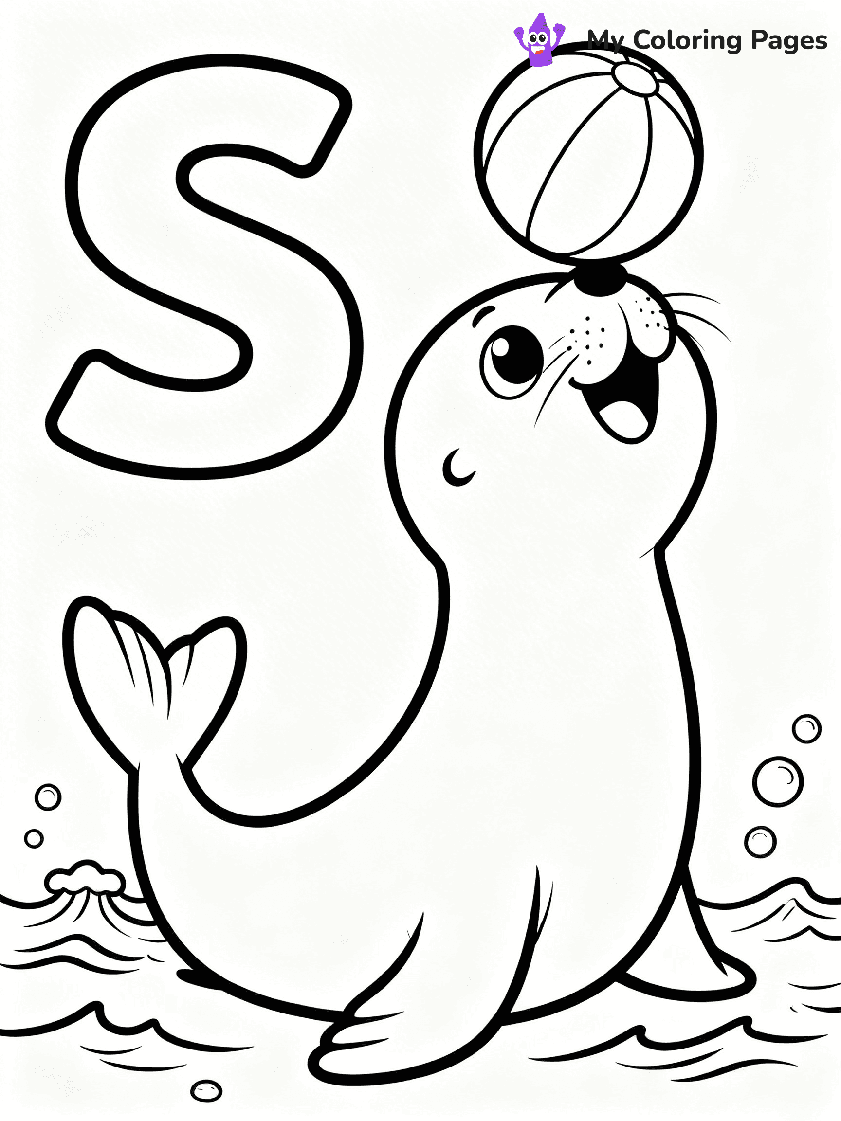 Letter S Coloring Pages - 46
