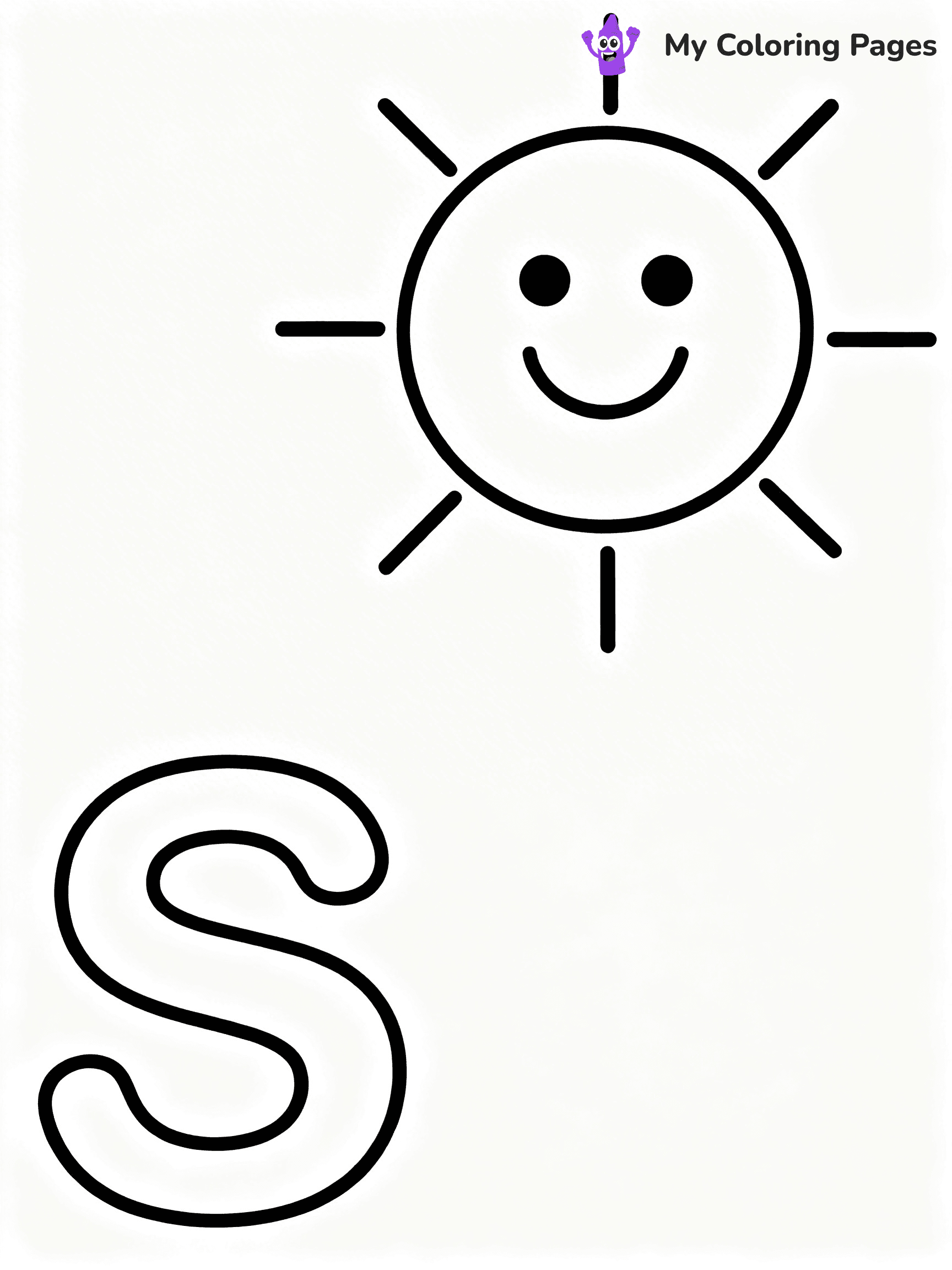 Letter S Coloring Pages - 44