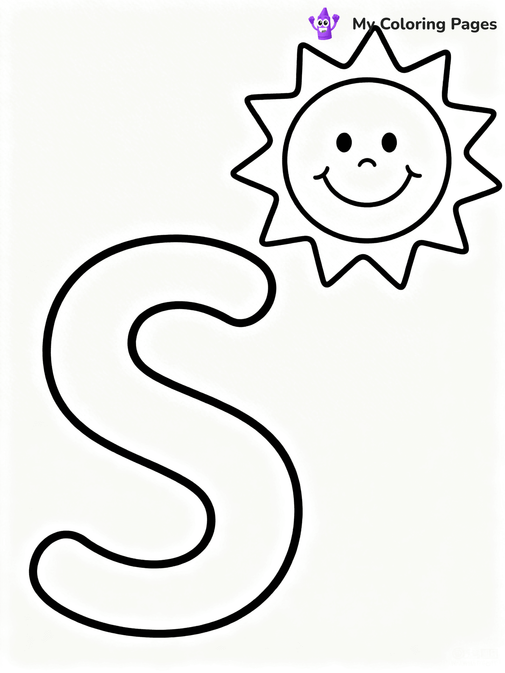 Letter S Coloring Pages - 43