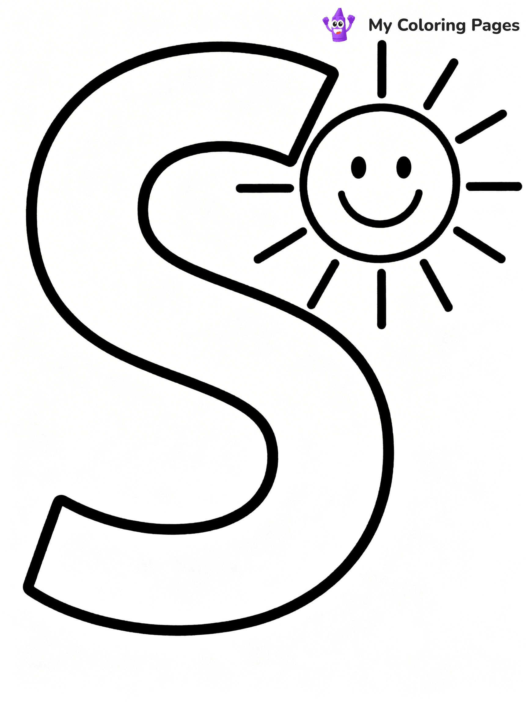 Letter S Coloring Pages - 40
