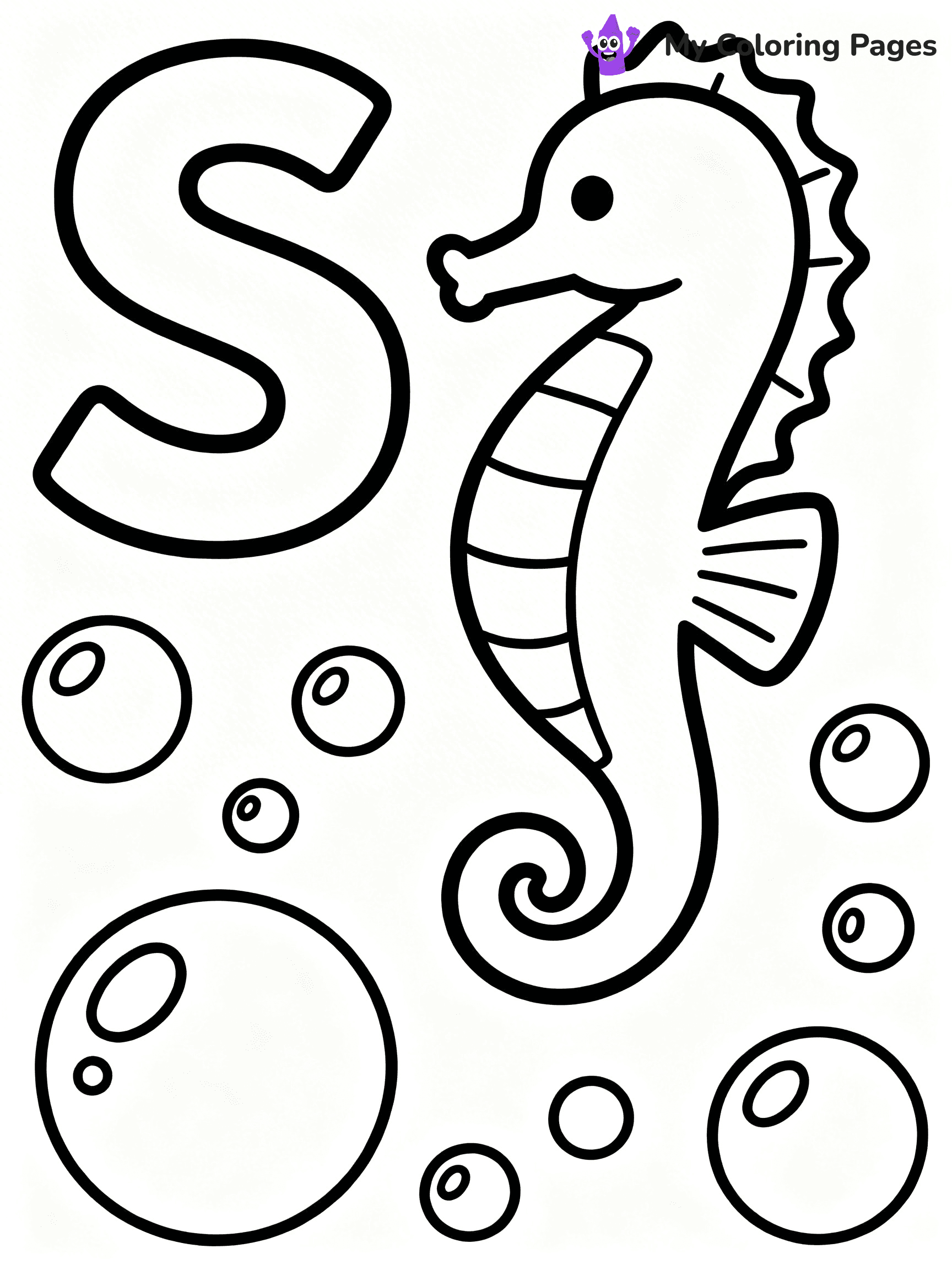 Letter S Coloring Pages - 28