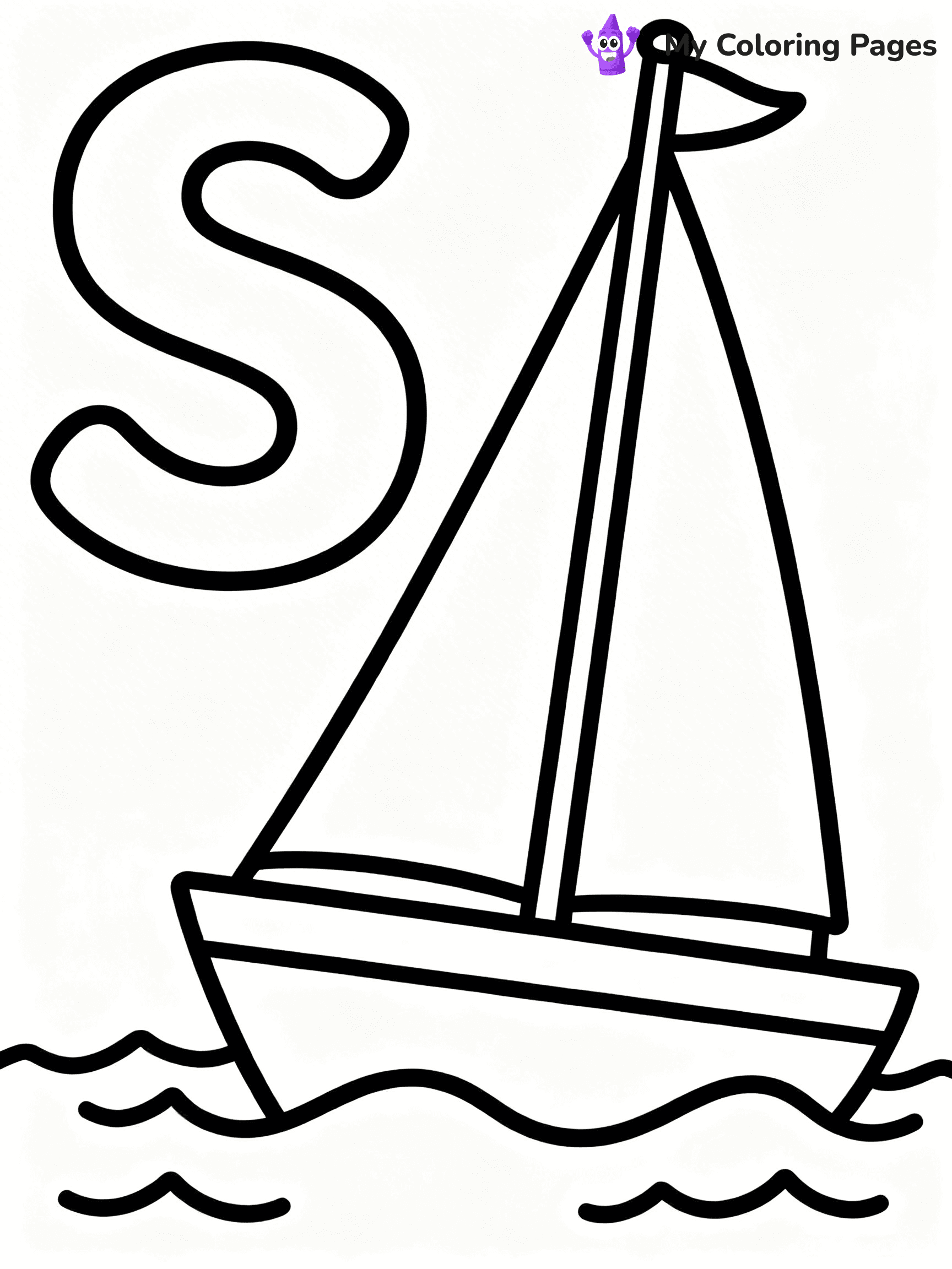 Letter S Coloring Pages - 22