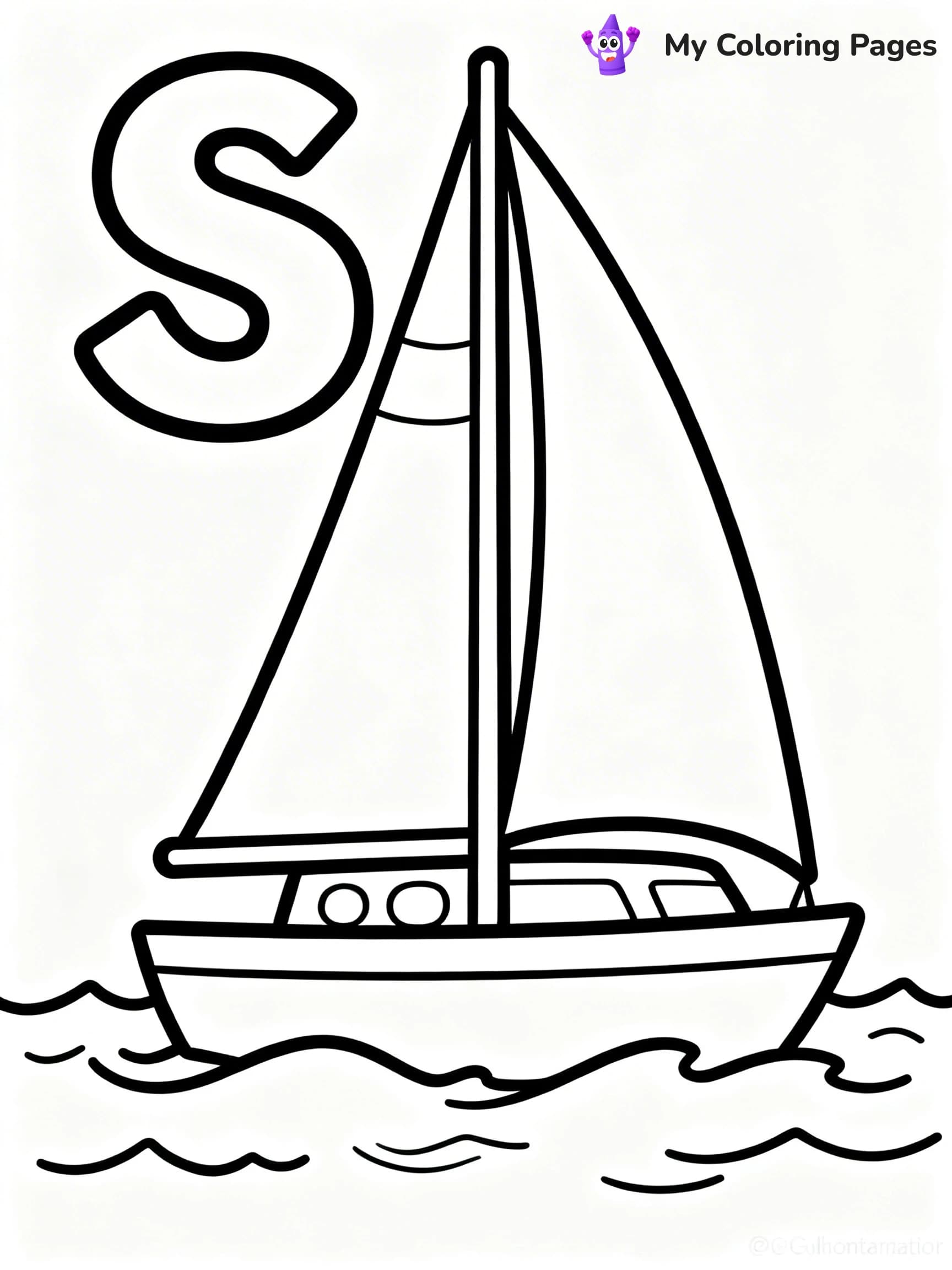 Letter S Coloring Pages - 19