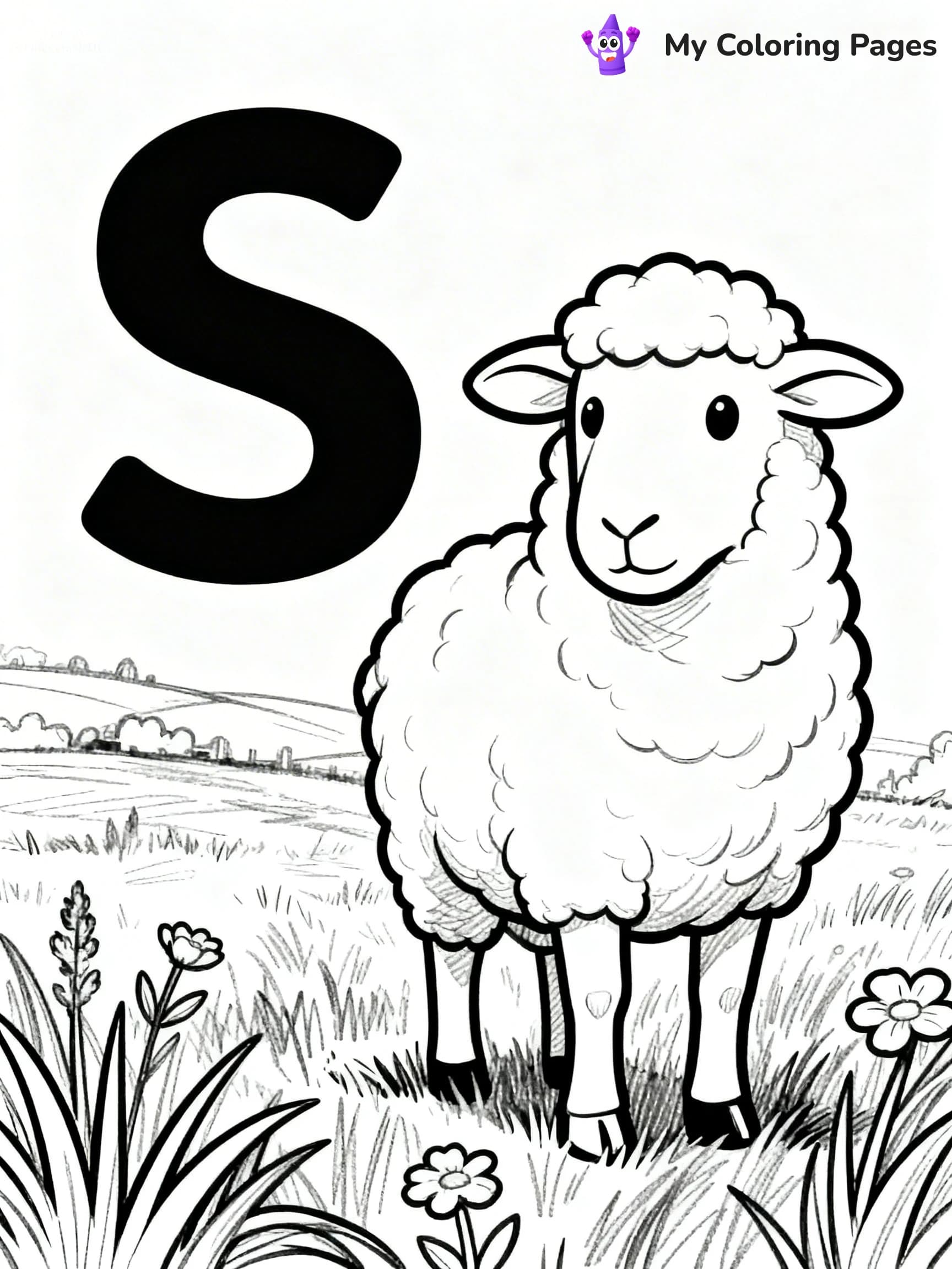 Letter S Coloring Pages - 13
