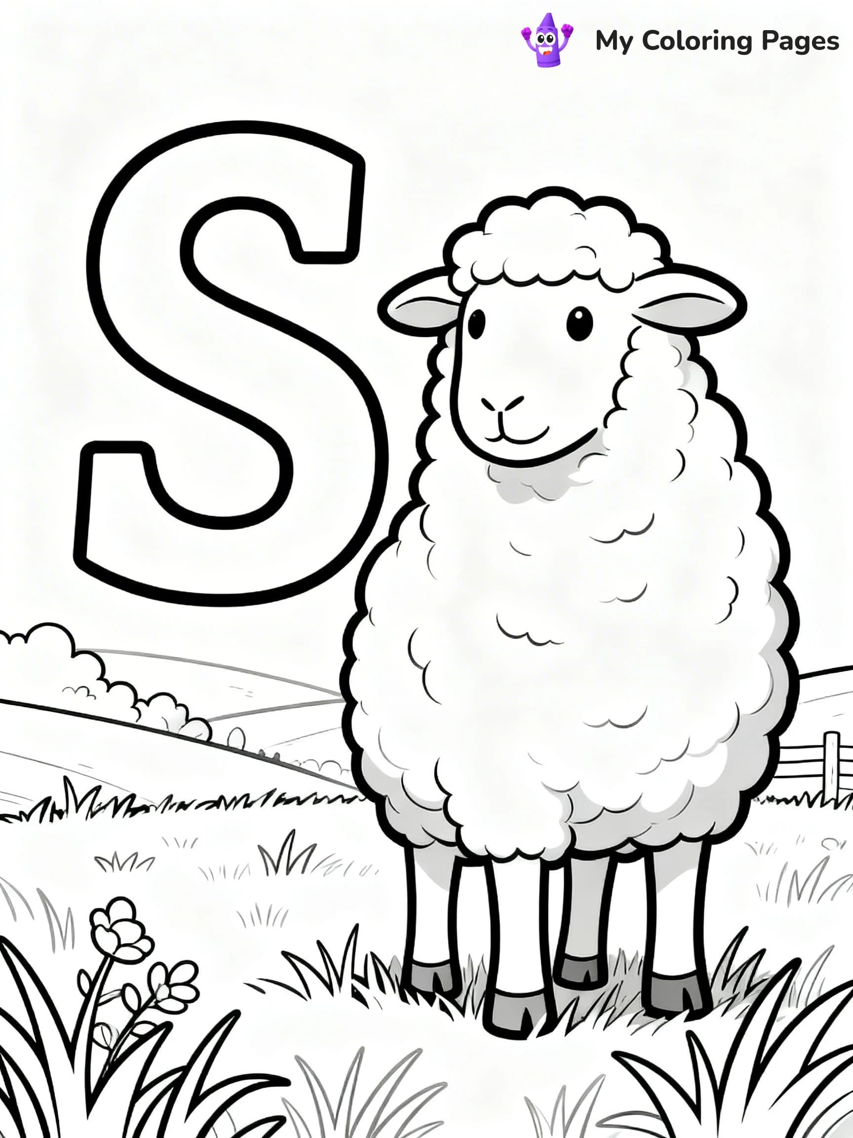 Letter S Coloring Pages - 12