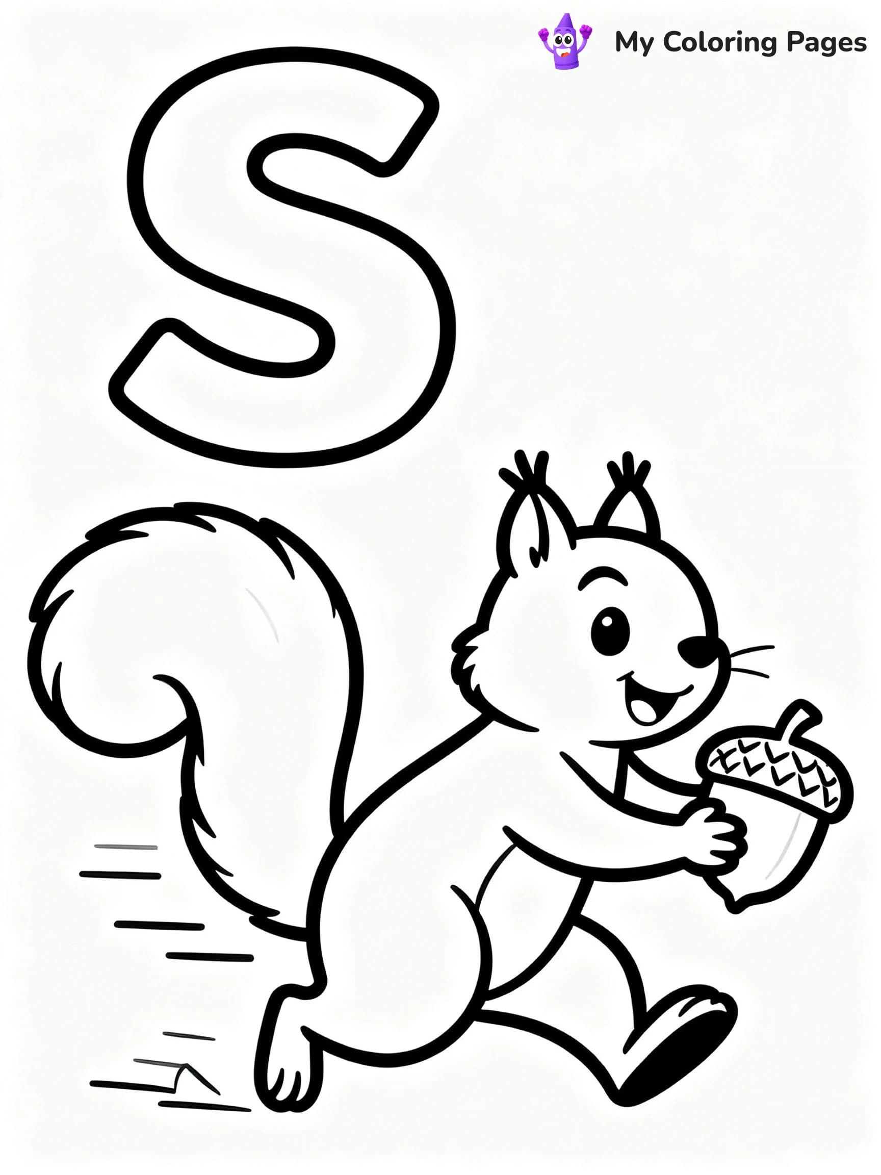 Letter S Coloring Pages - 9
