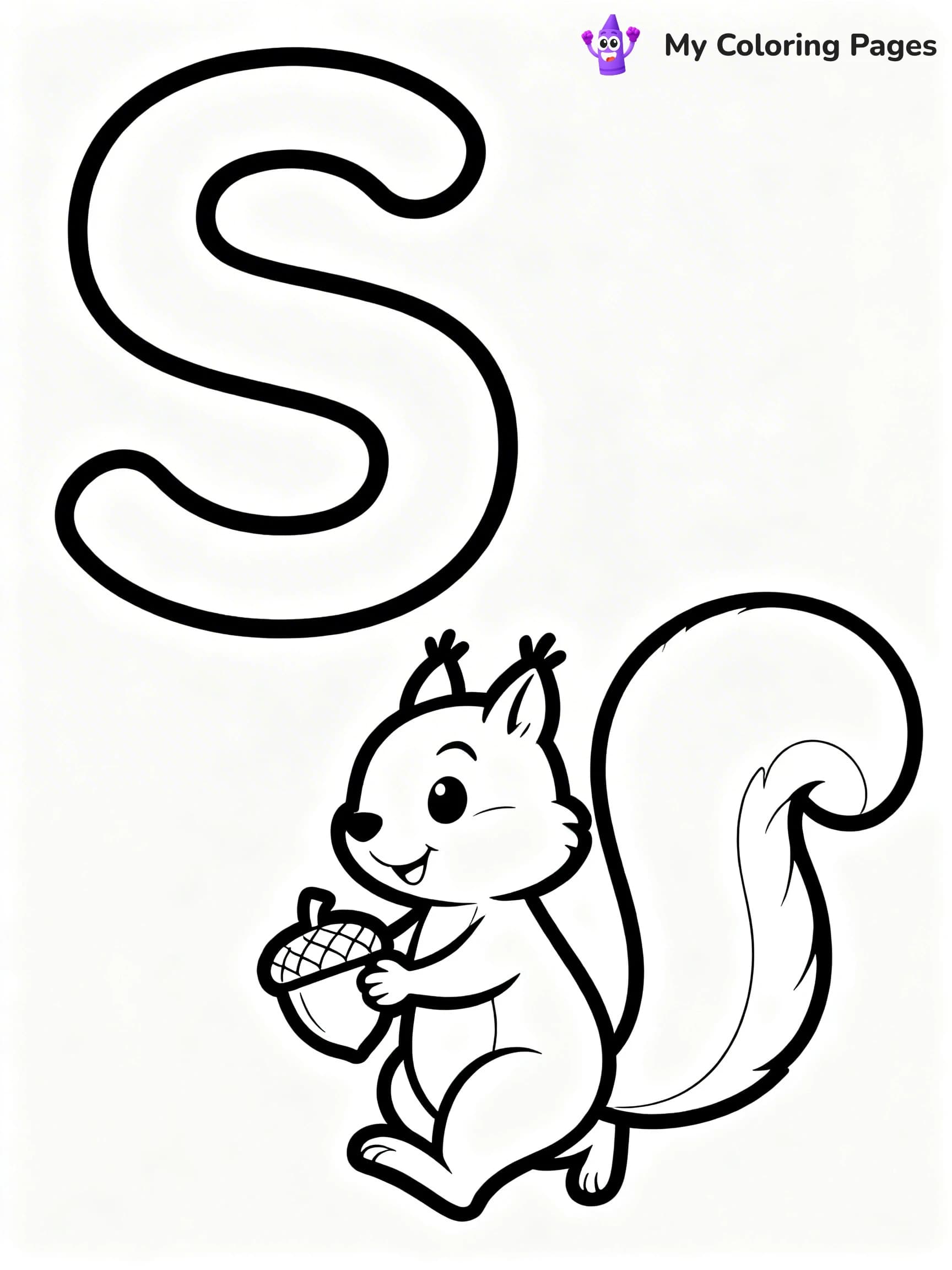 Letter S Coloring Pages - 8