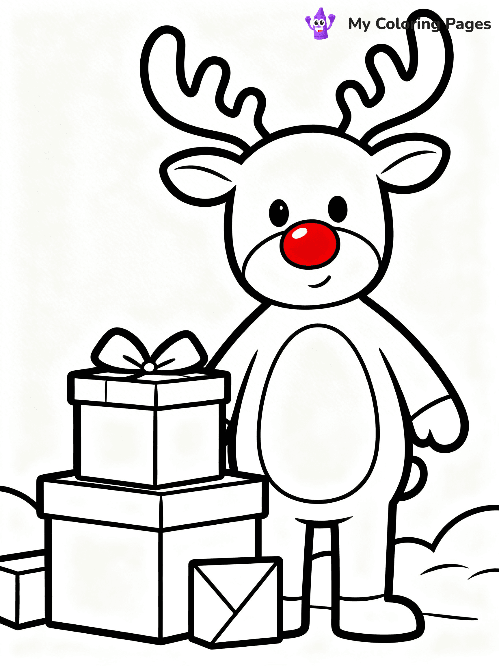Funny Christmas Coloring Pages - 68