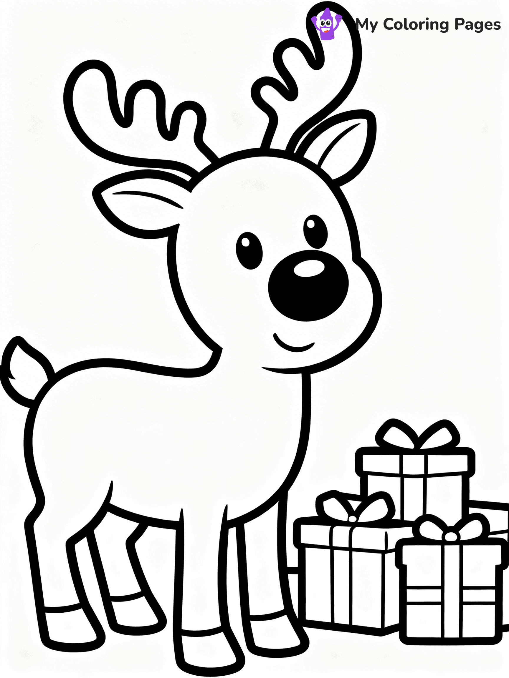 Funny Christmas Coloring Pages - 66
