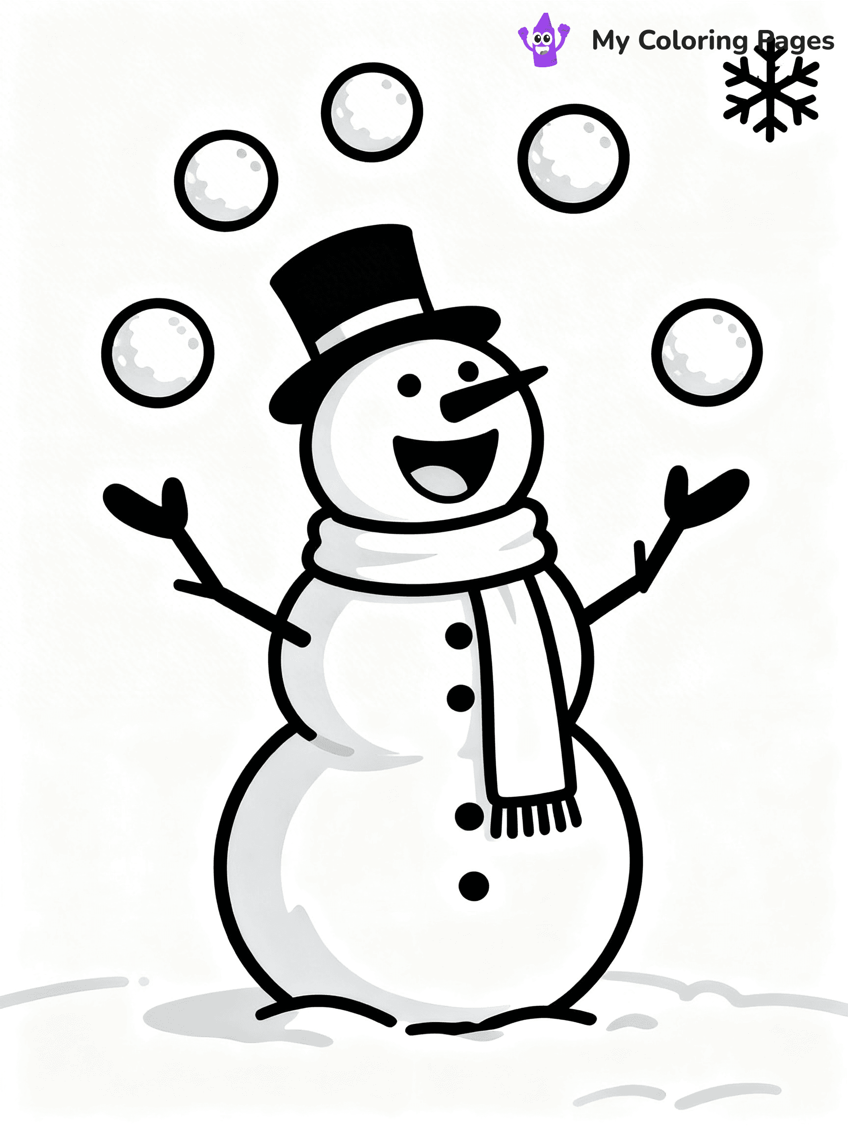 Funny Christmas Coloring Pages - 50
