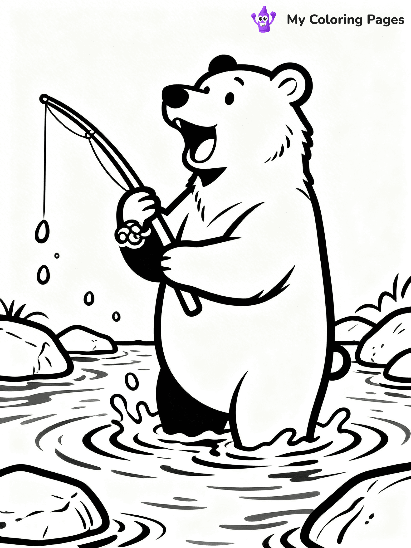 Black Bear Coloring Pages - 17