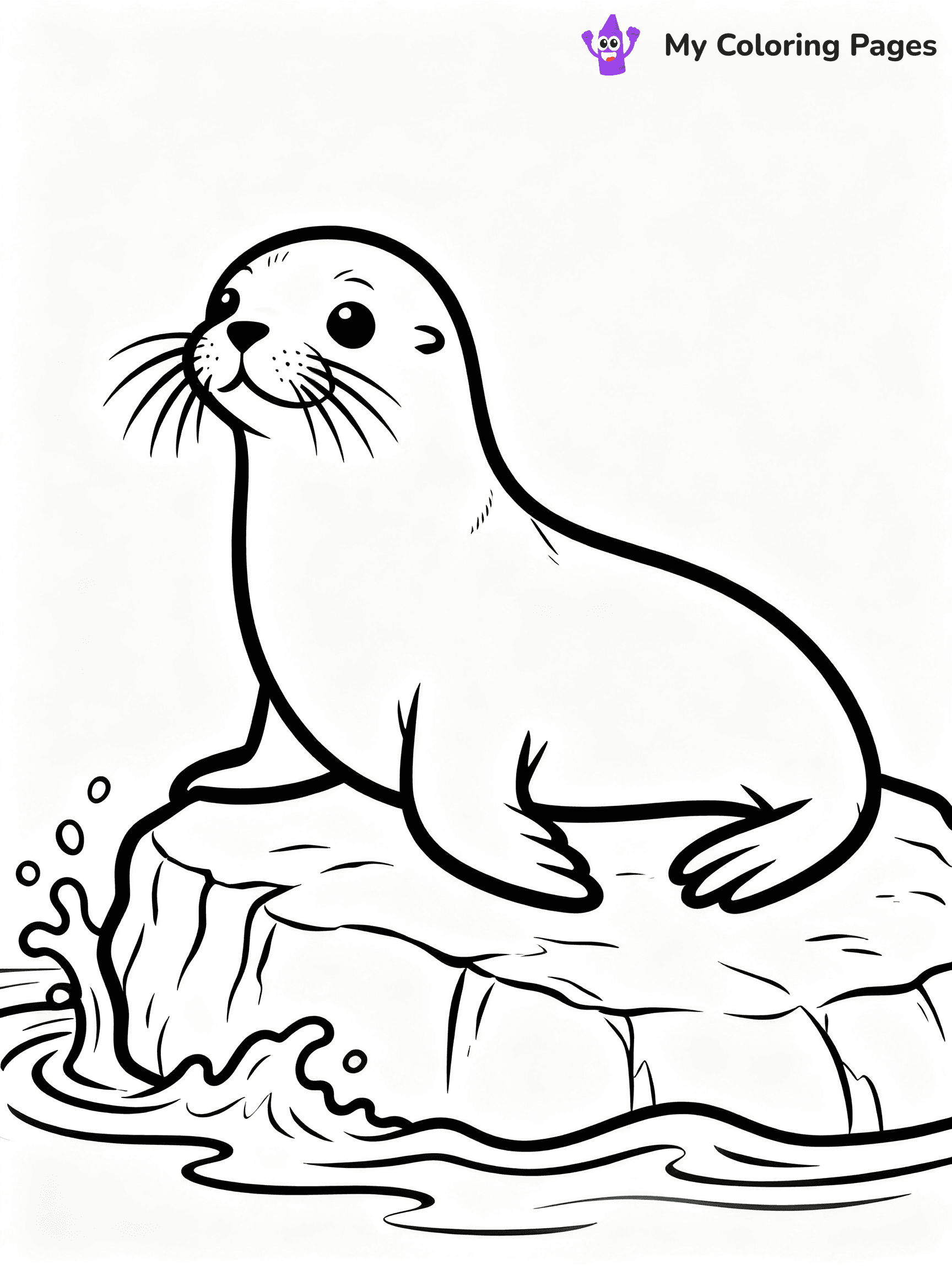 Seals Coloring Pages - 30