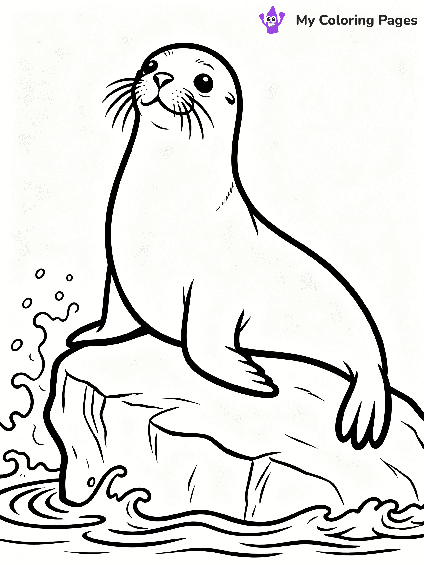 Seals Coloring Pages - 28