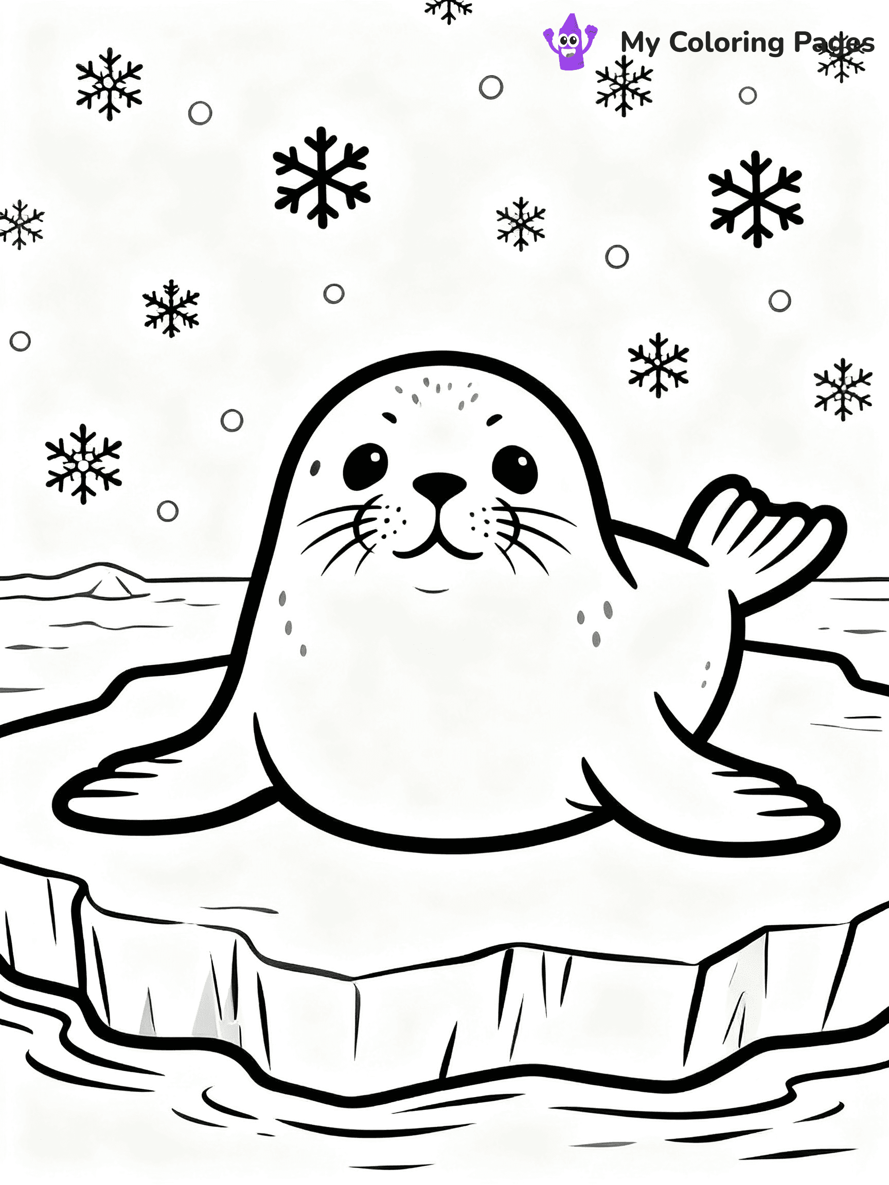 Seals Coloring Pages - 23