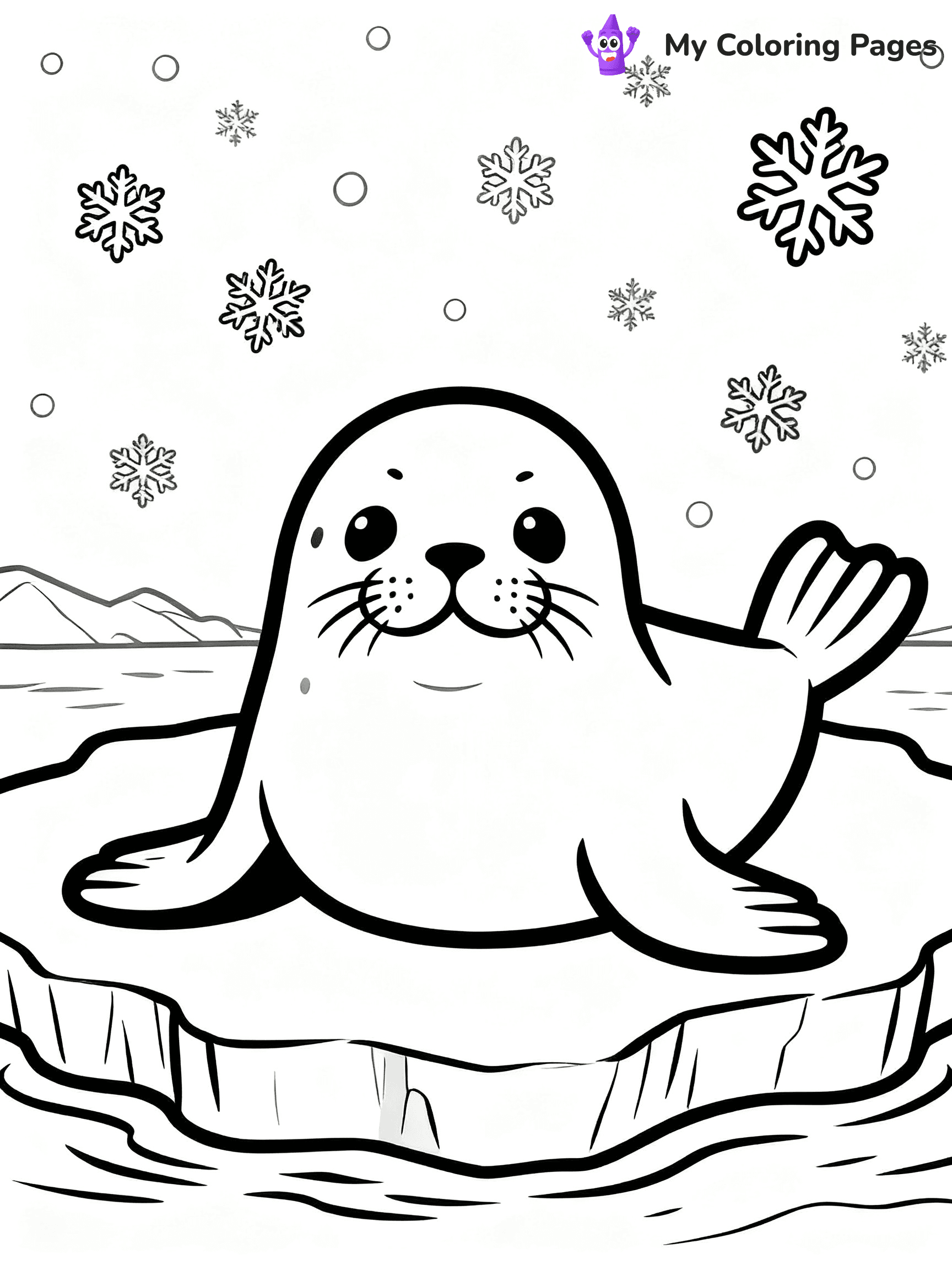 Seals Coloring Pages - 21