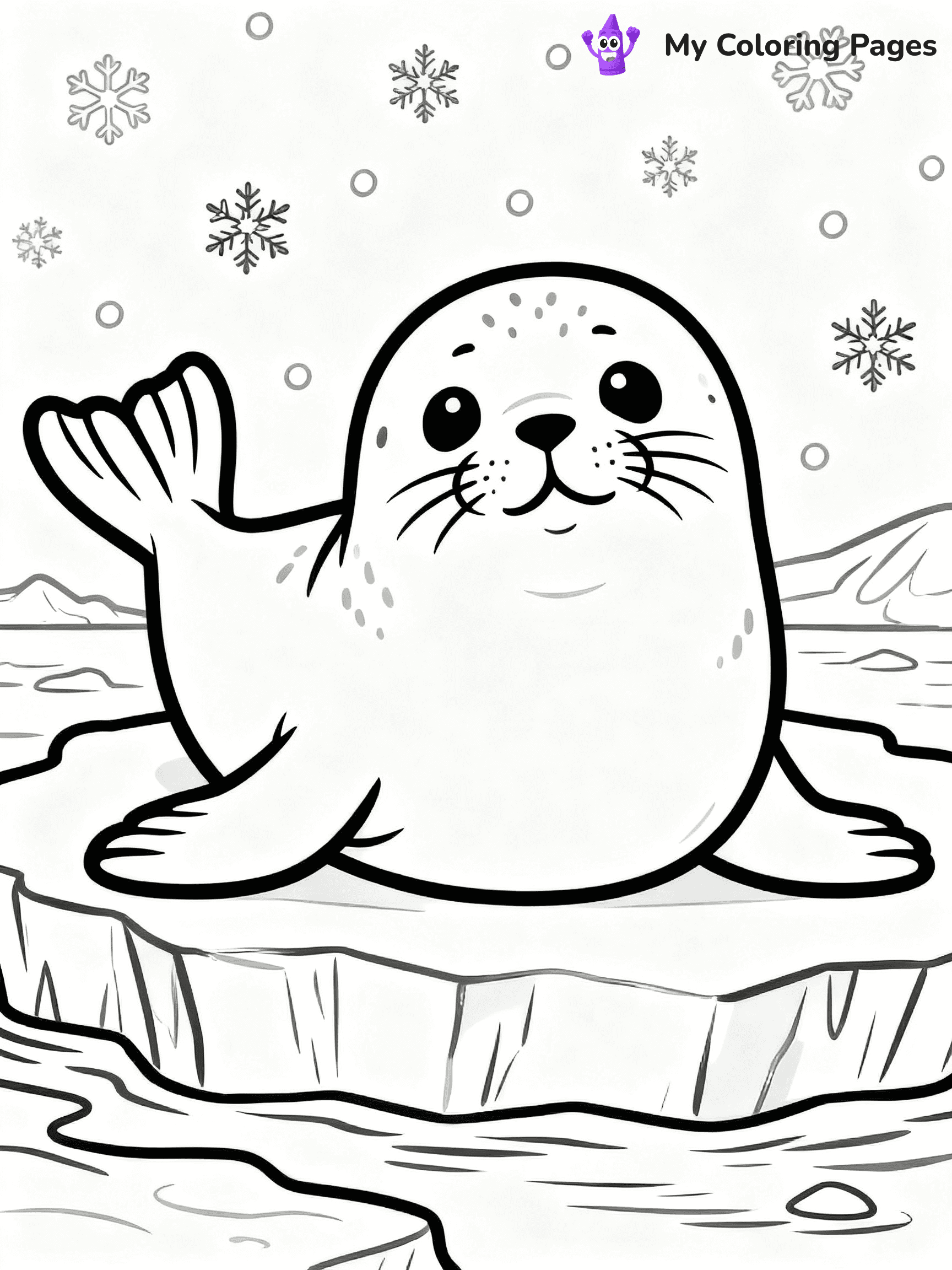 Seals Coloring Pages - 20