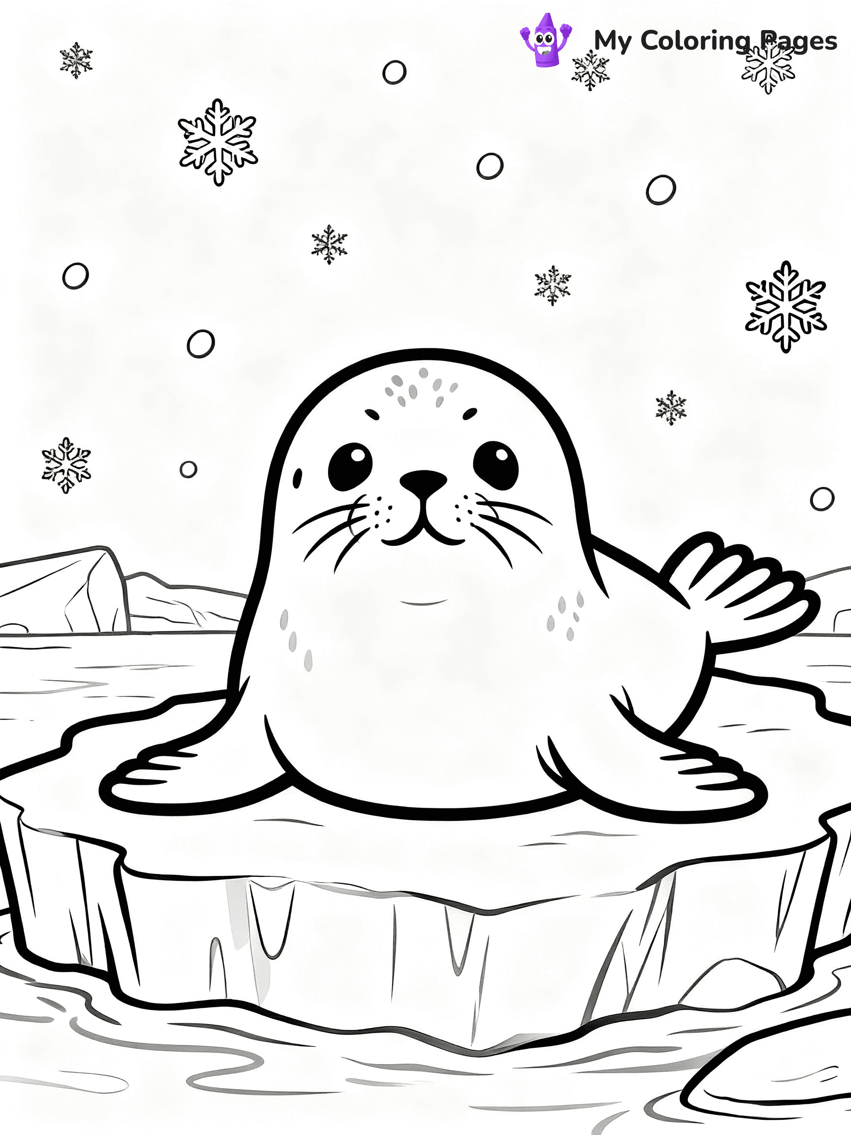 Seals Coloring Pages - 19