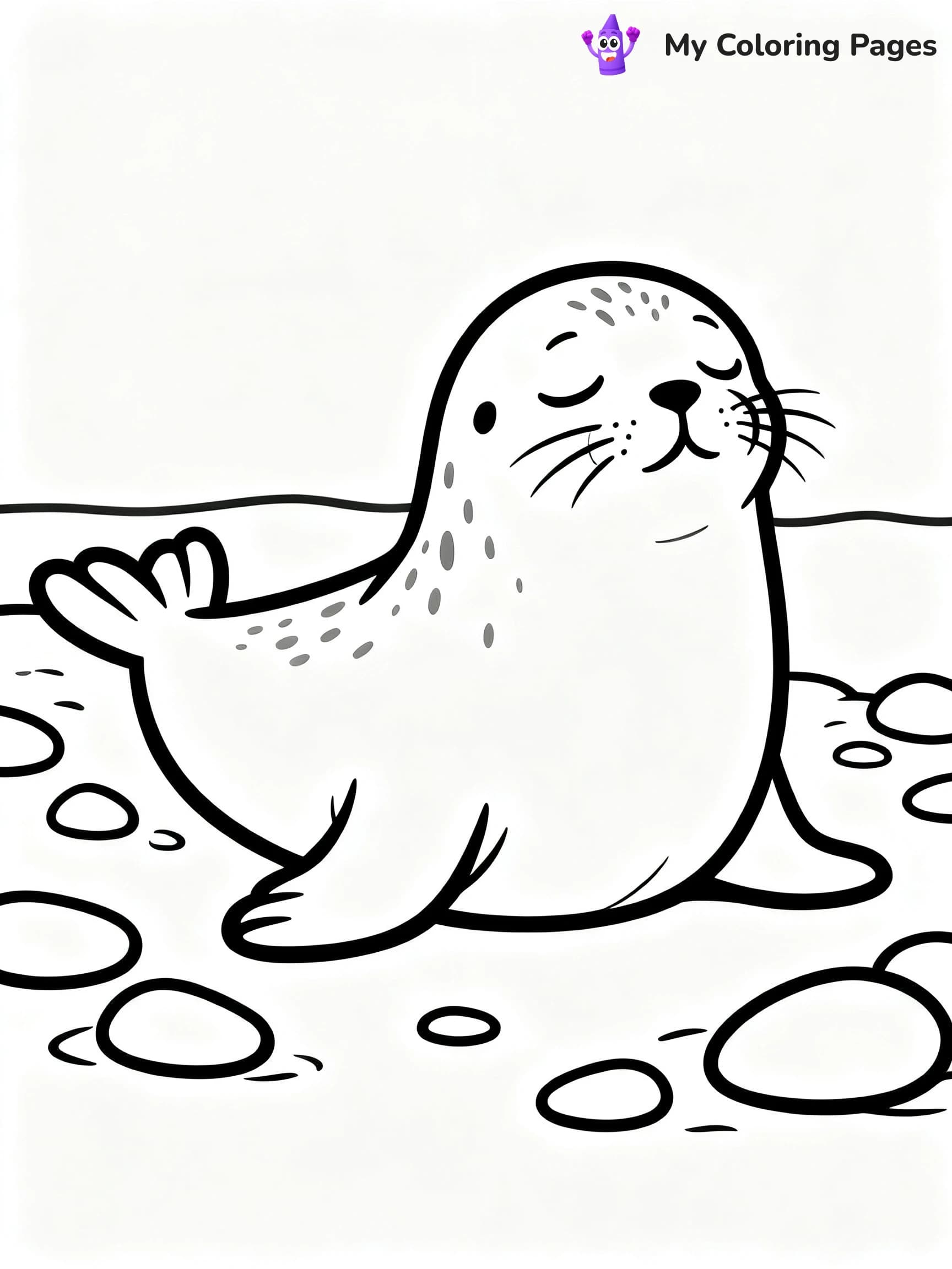 Seals Coloring Pages - 18