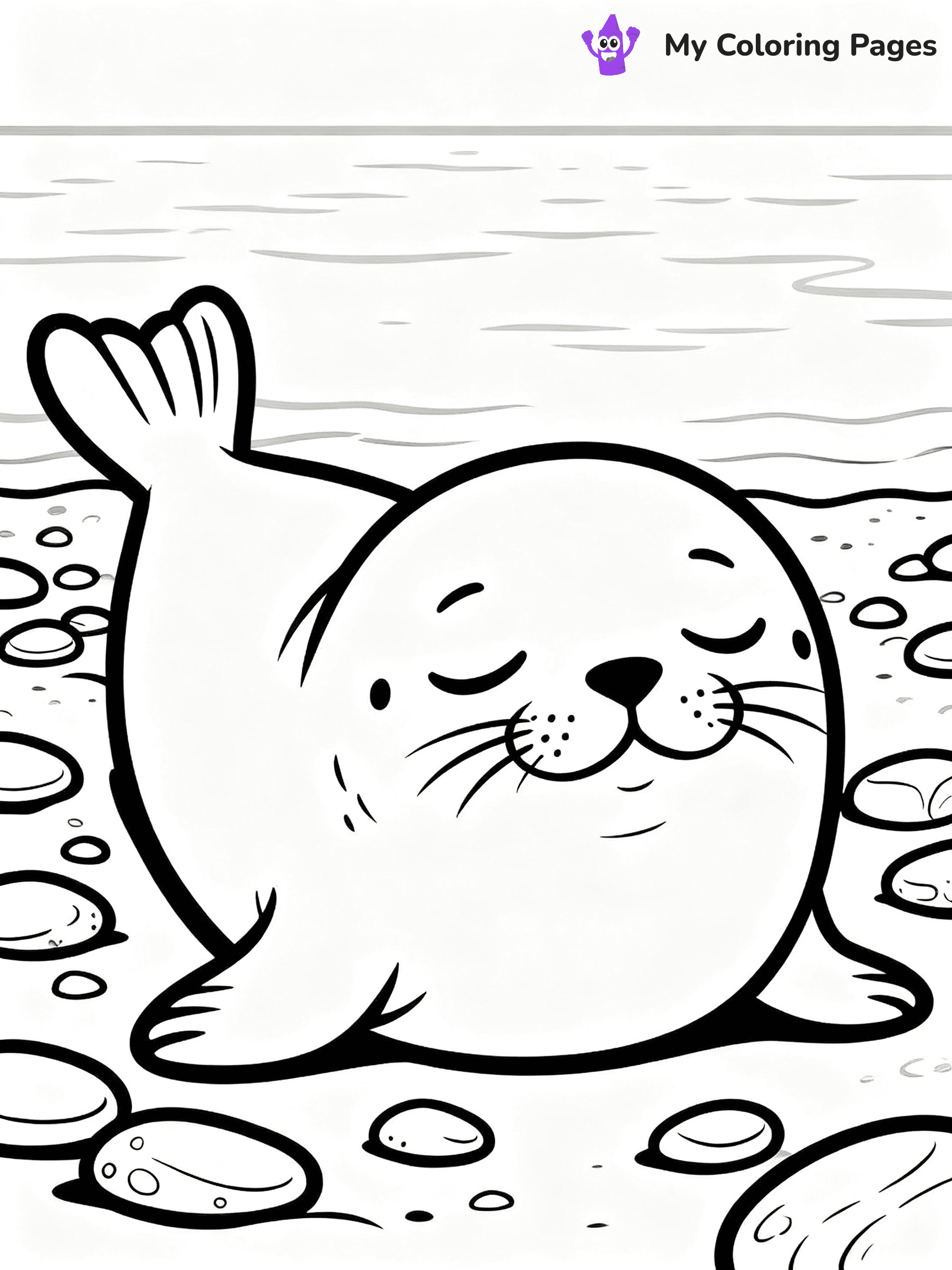 Seals Coloring Pages - 16