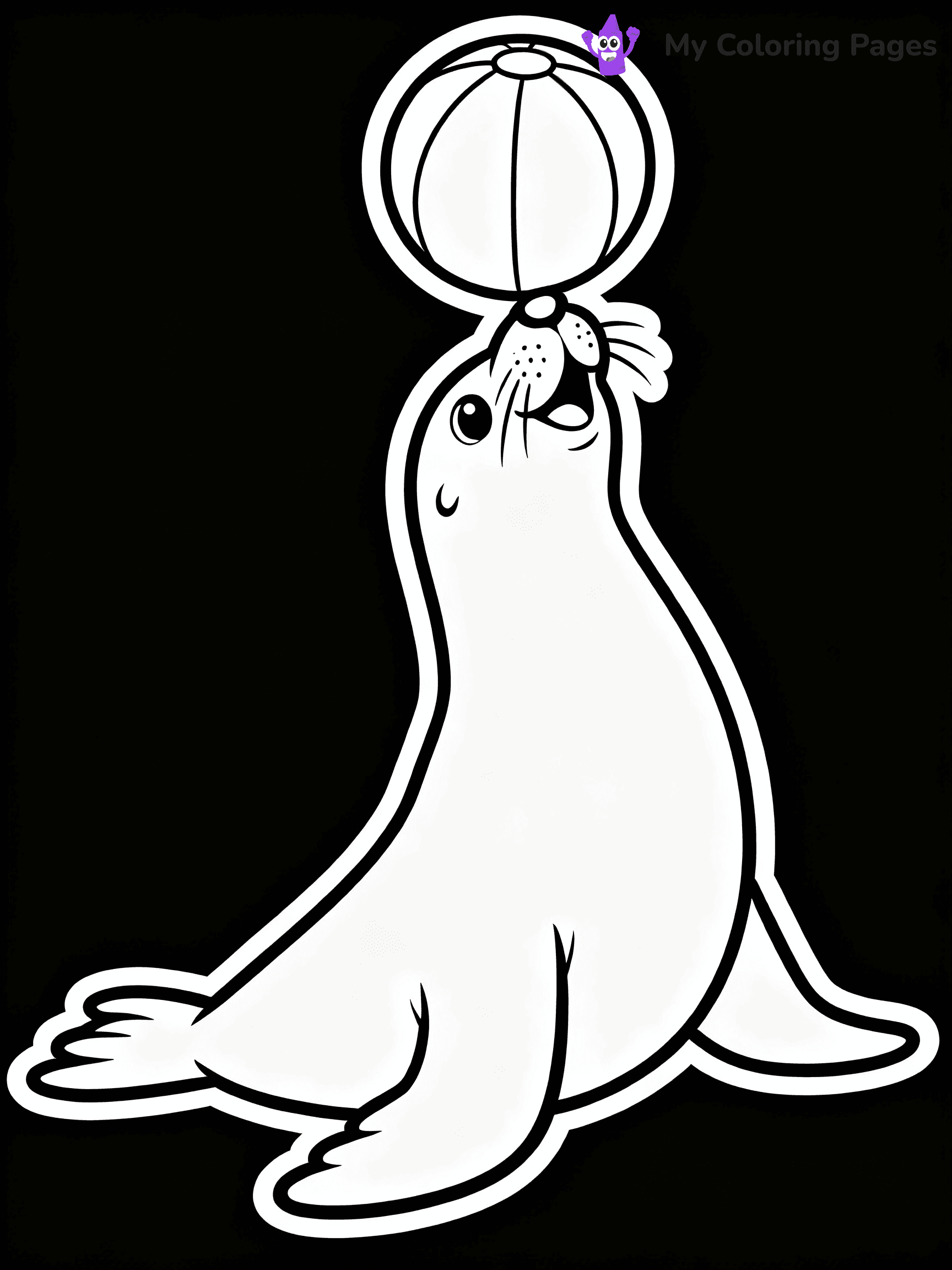 Seals Coloring Pages - 12