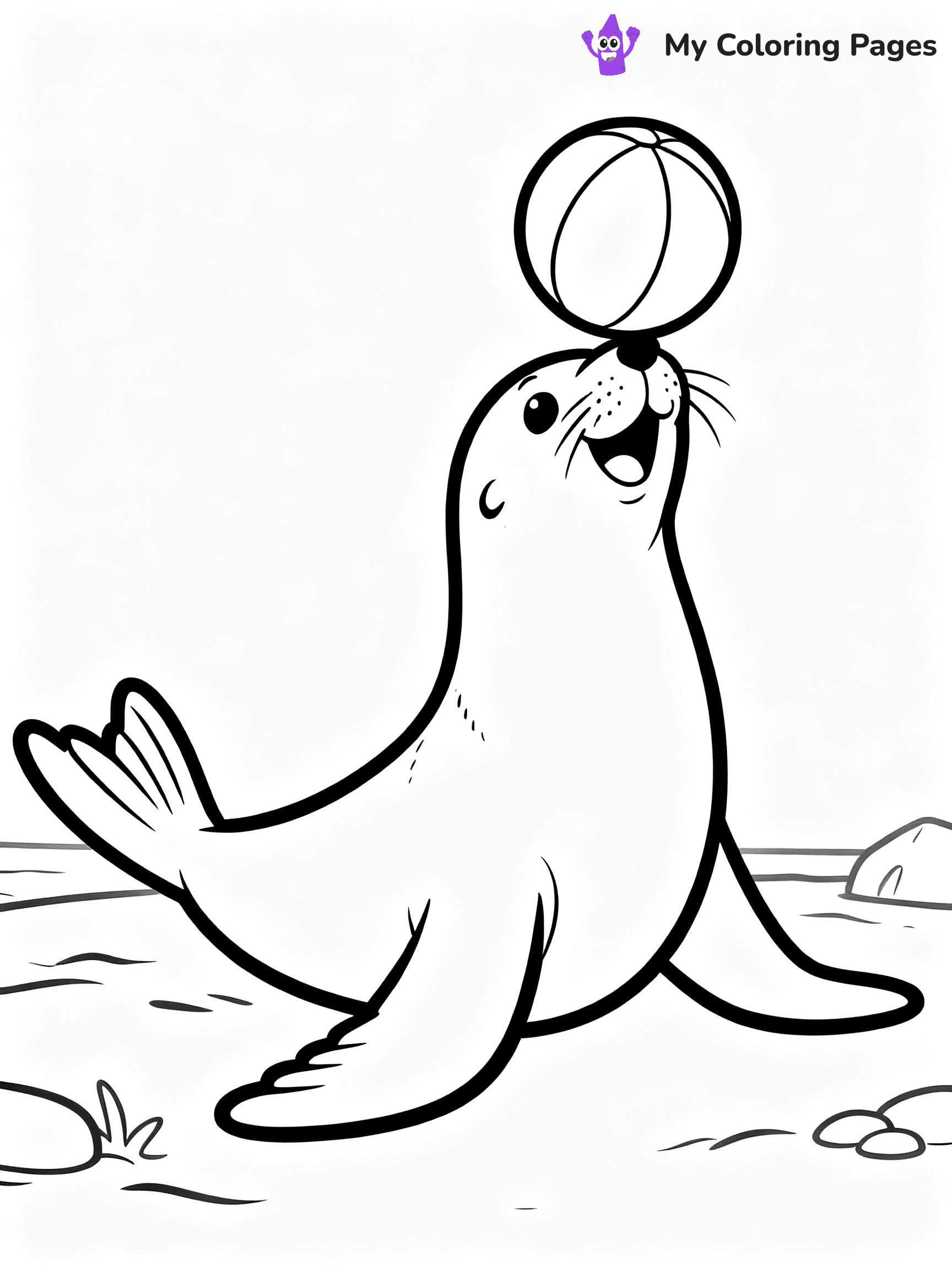 Seals Coloring Pages - 9