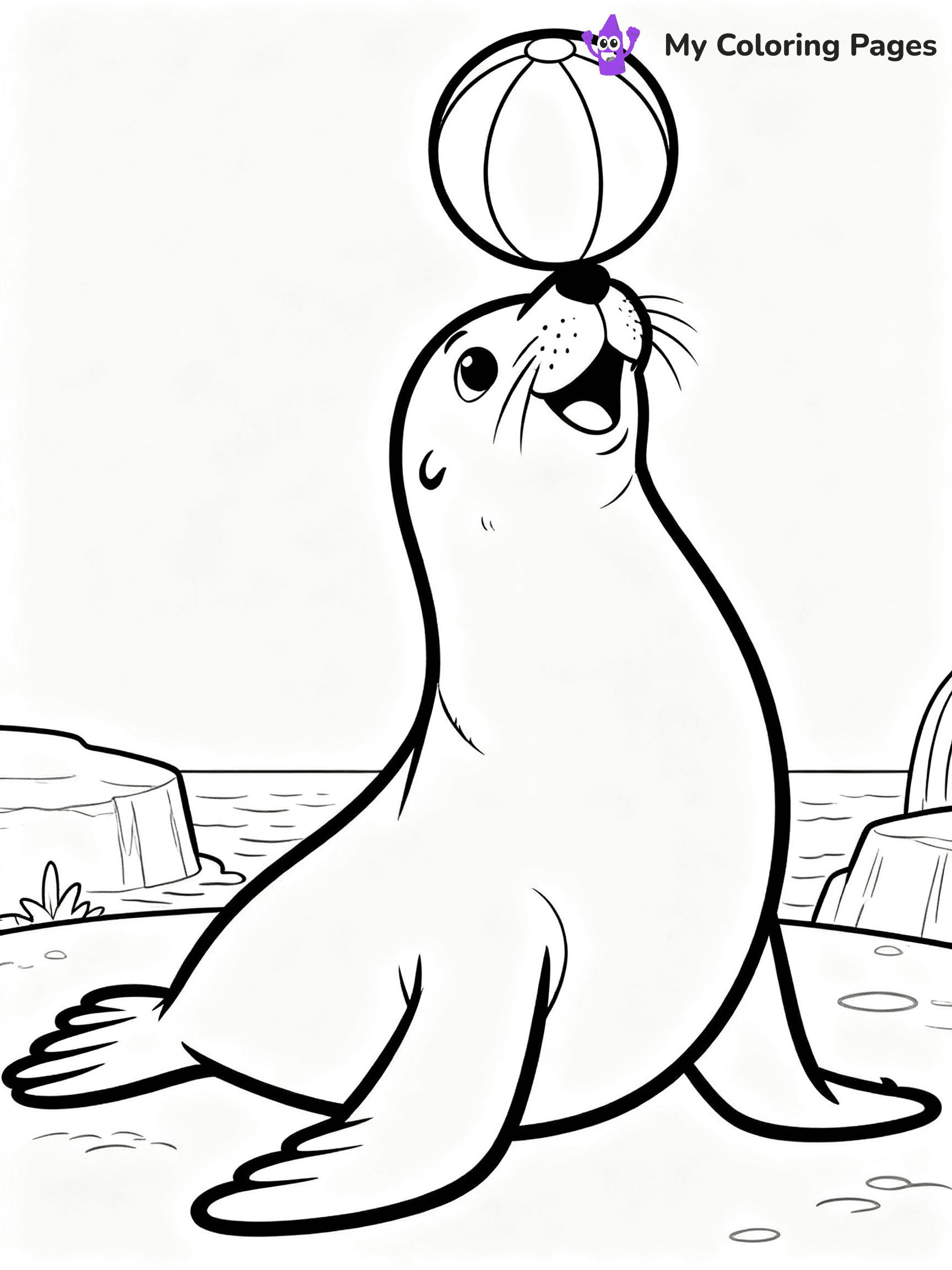 Seals Coloring Pages - 8
