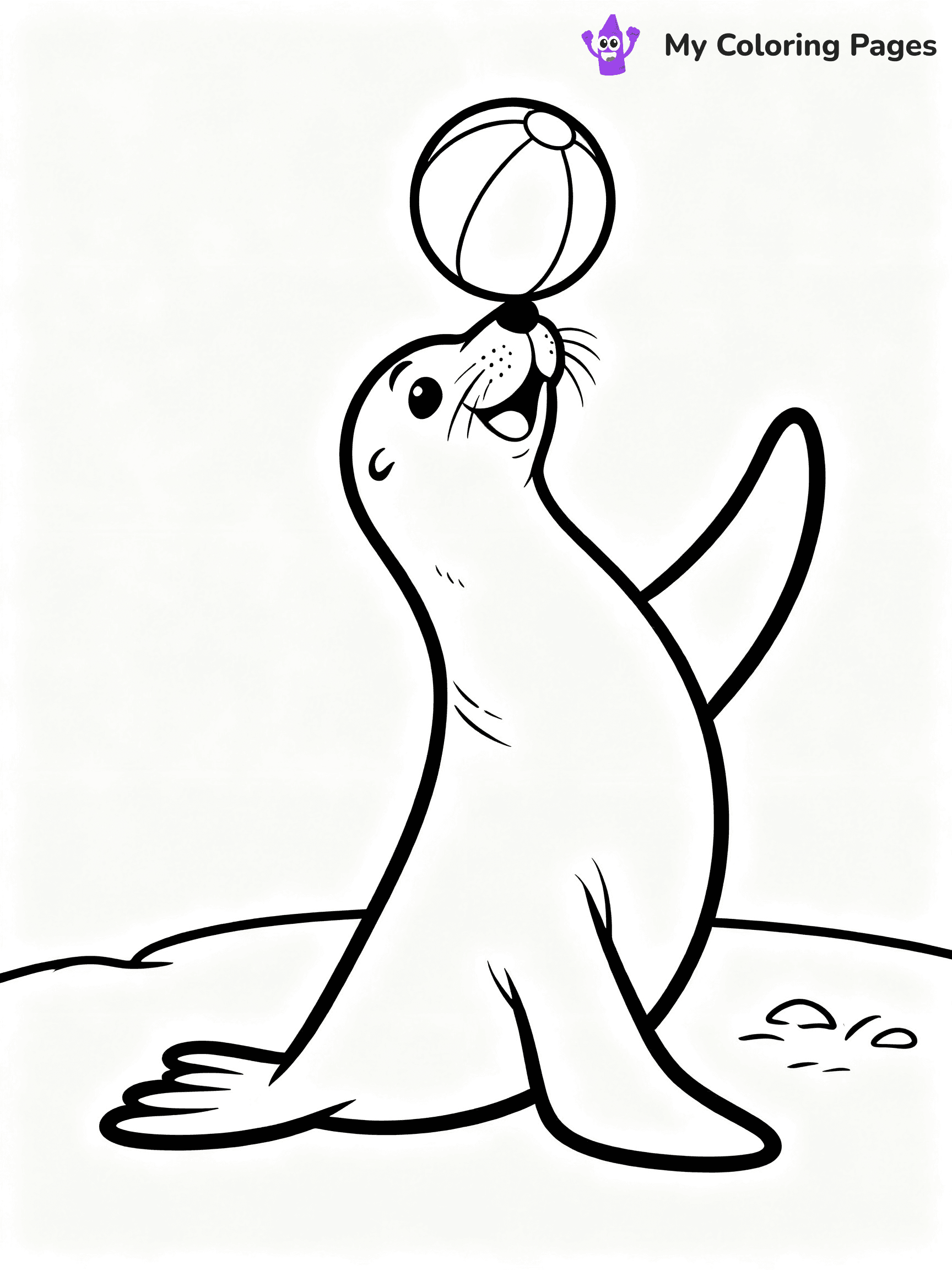 Seals Coloring Pages - 7