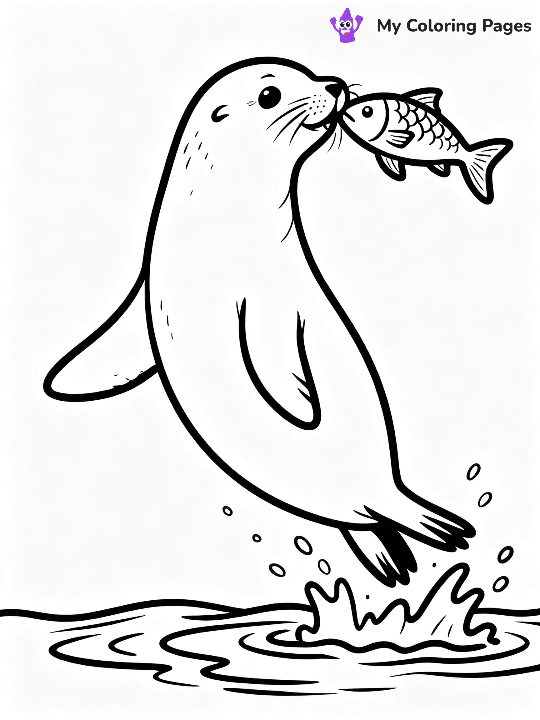 Seals Coloring Pages - 5