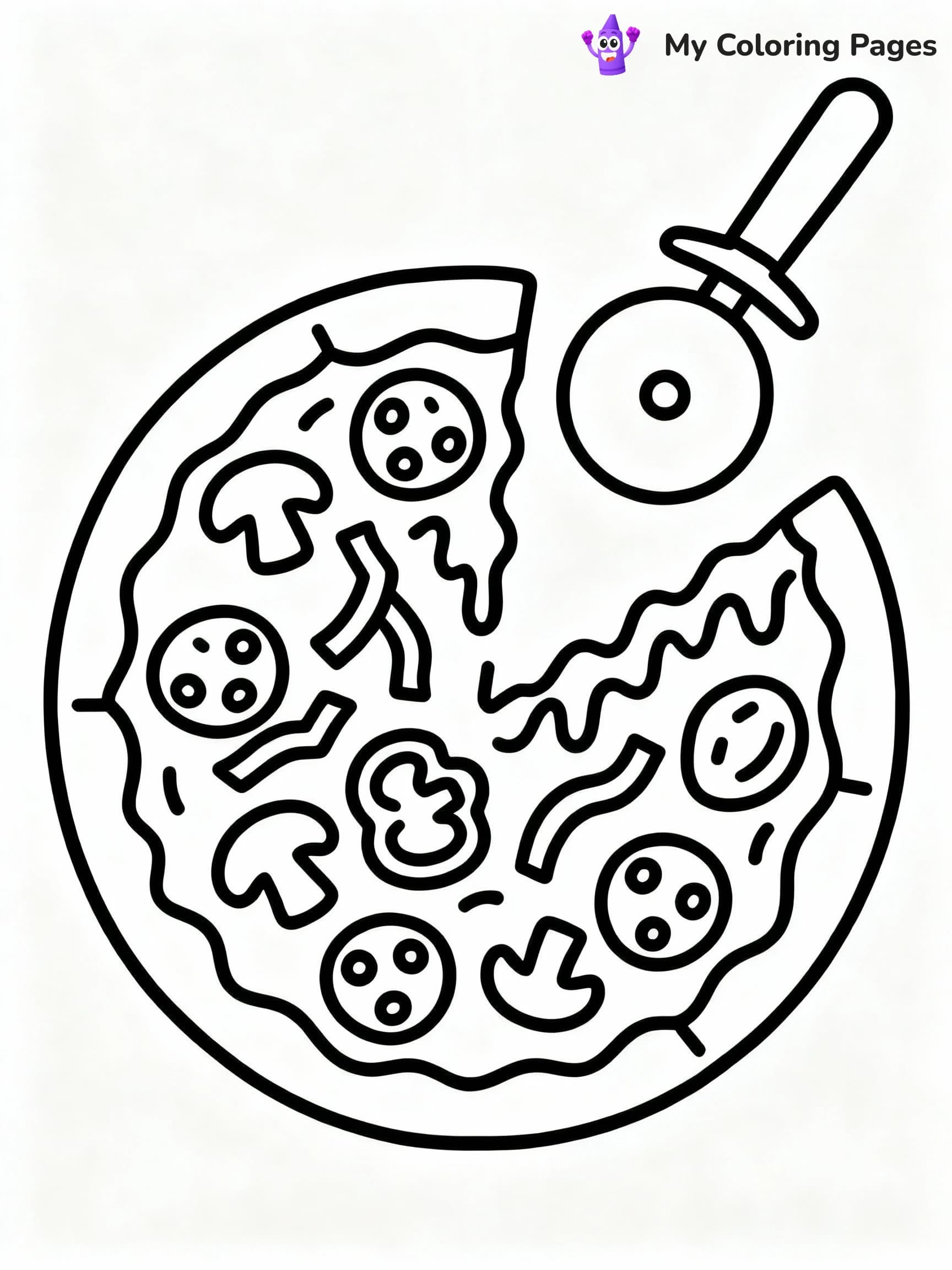Food Coloring Pages - 23