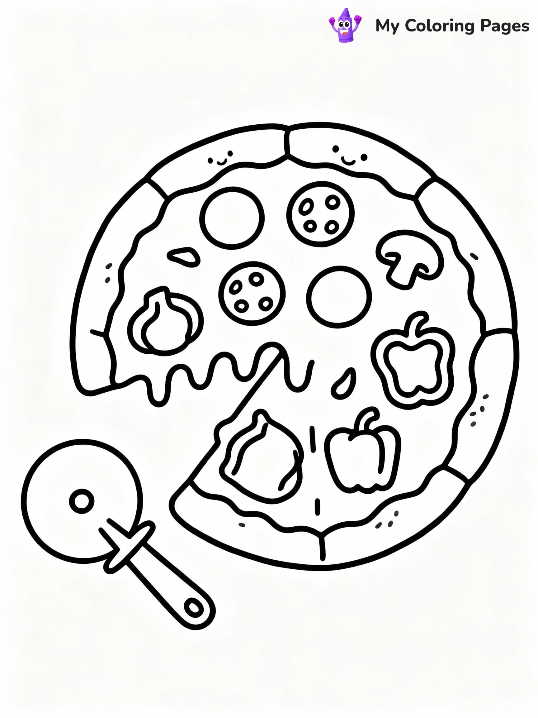 Food Coloring Pages - 20