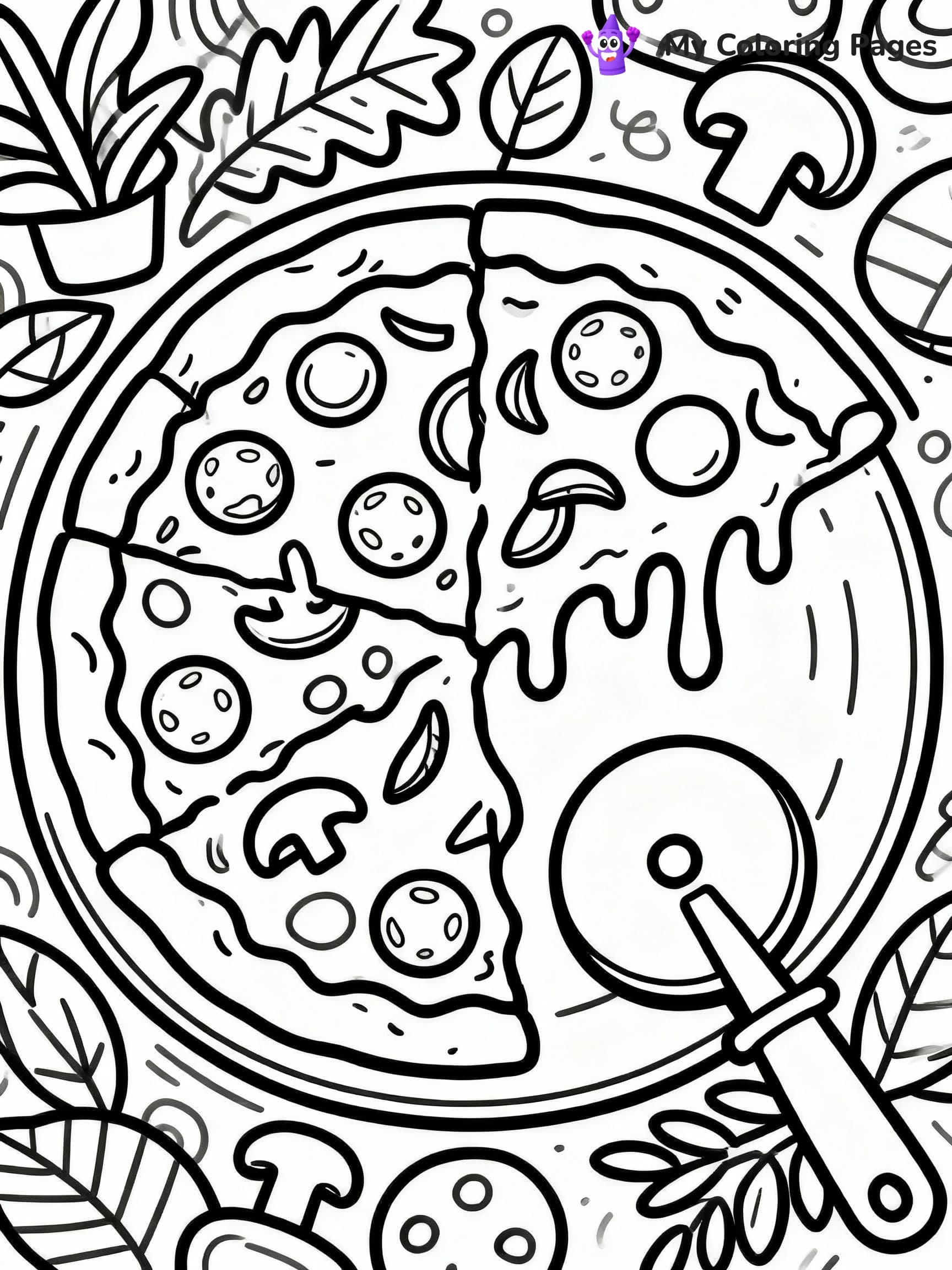 Food Coloring Pages - 16