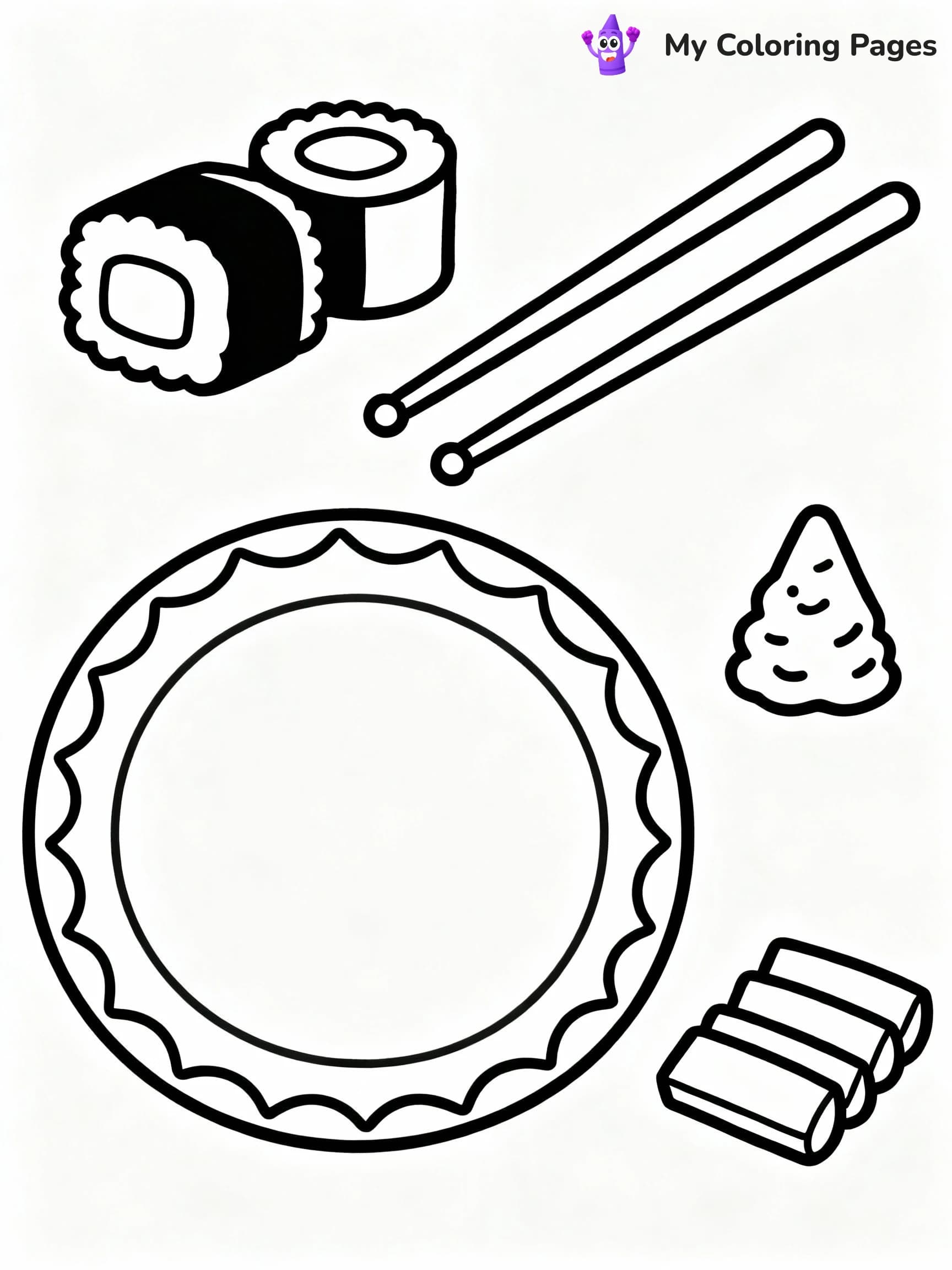 Food Coloring Pages - 10