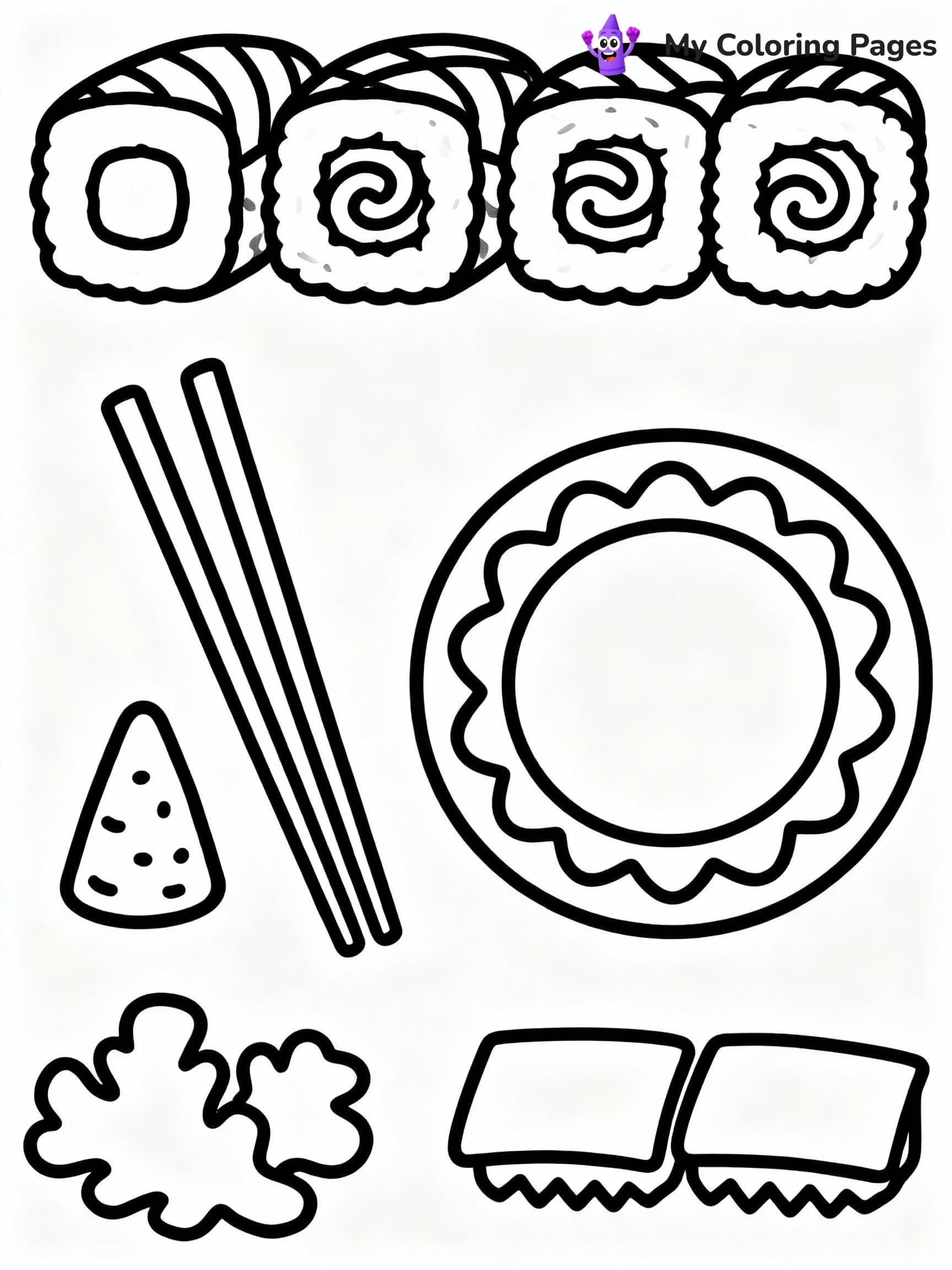 Food Coloring Pages - 9