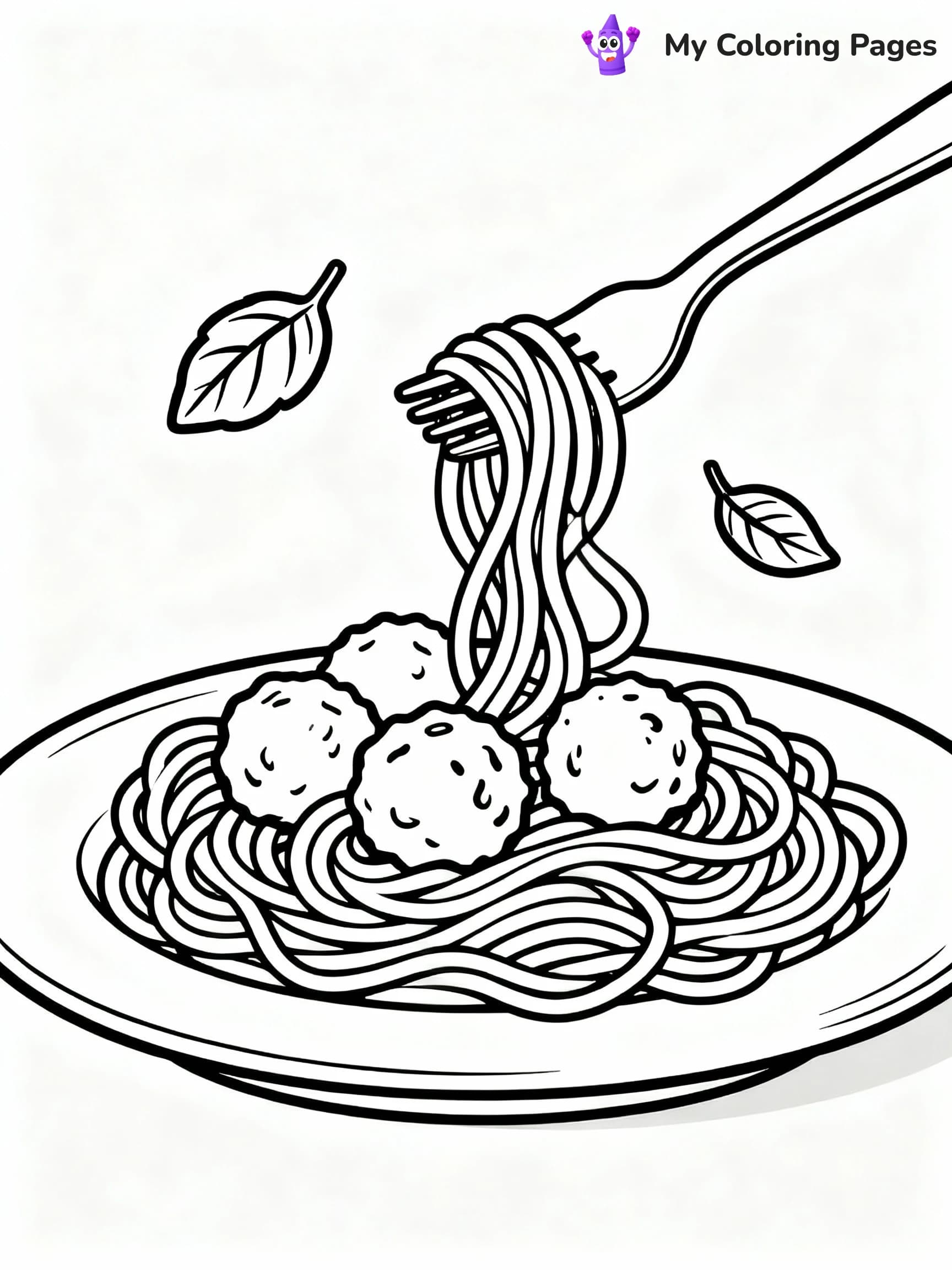 Food Coloring Pages - 7