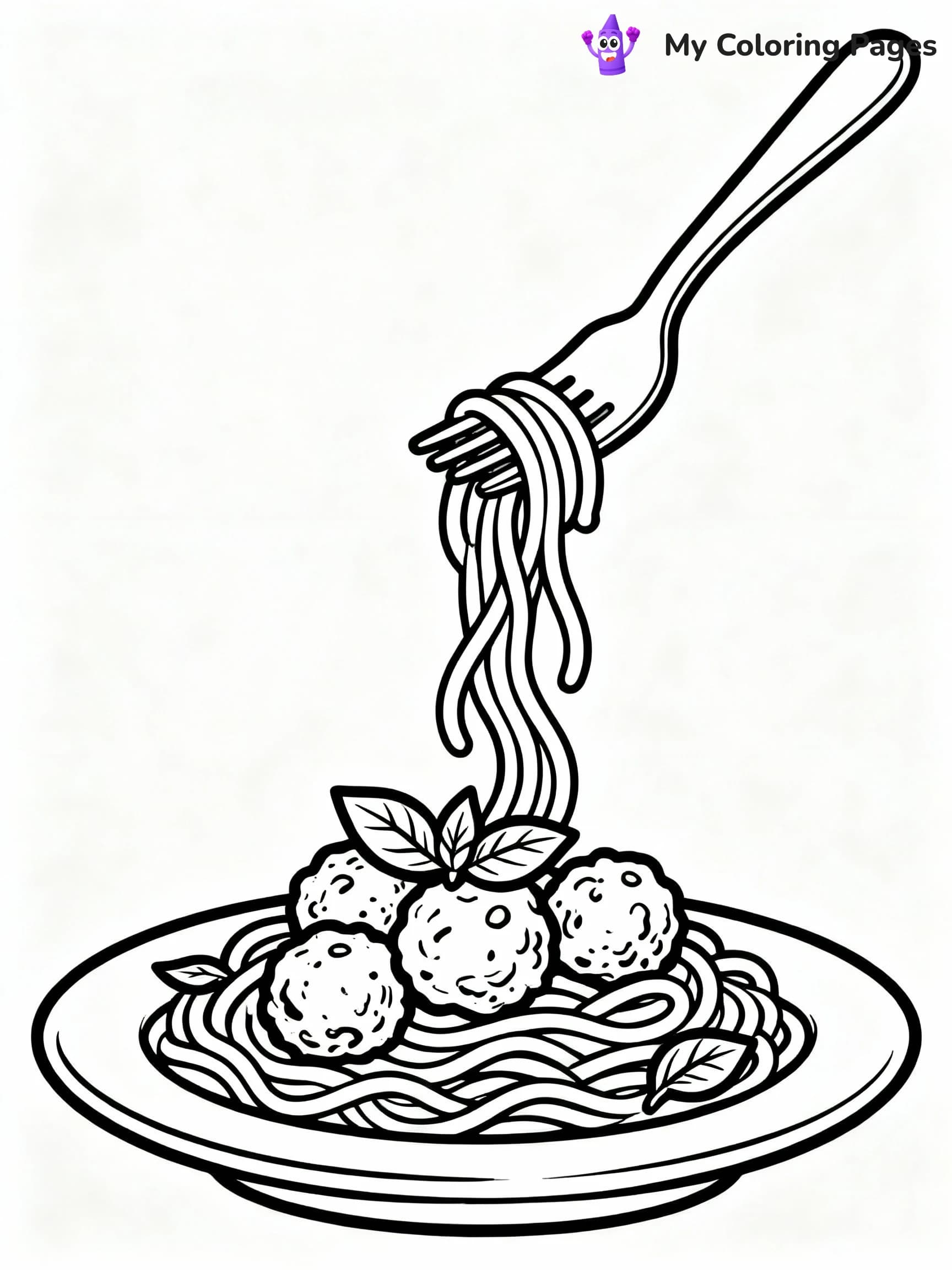 Food Coloring Pages - 5