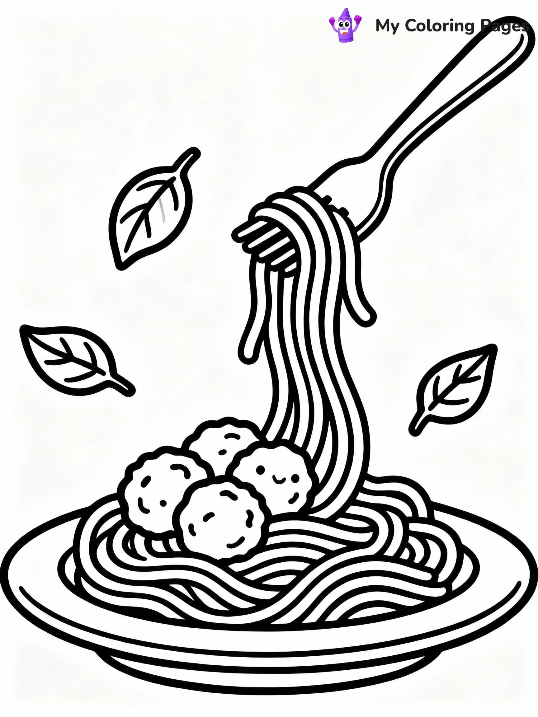 Food Coloring Pages - 4