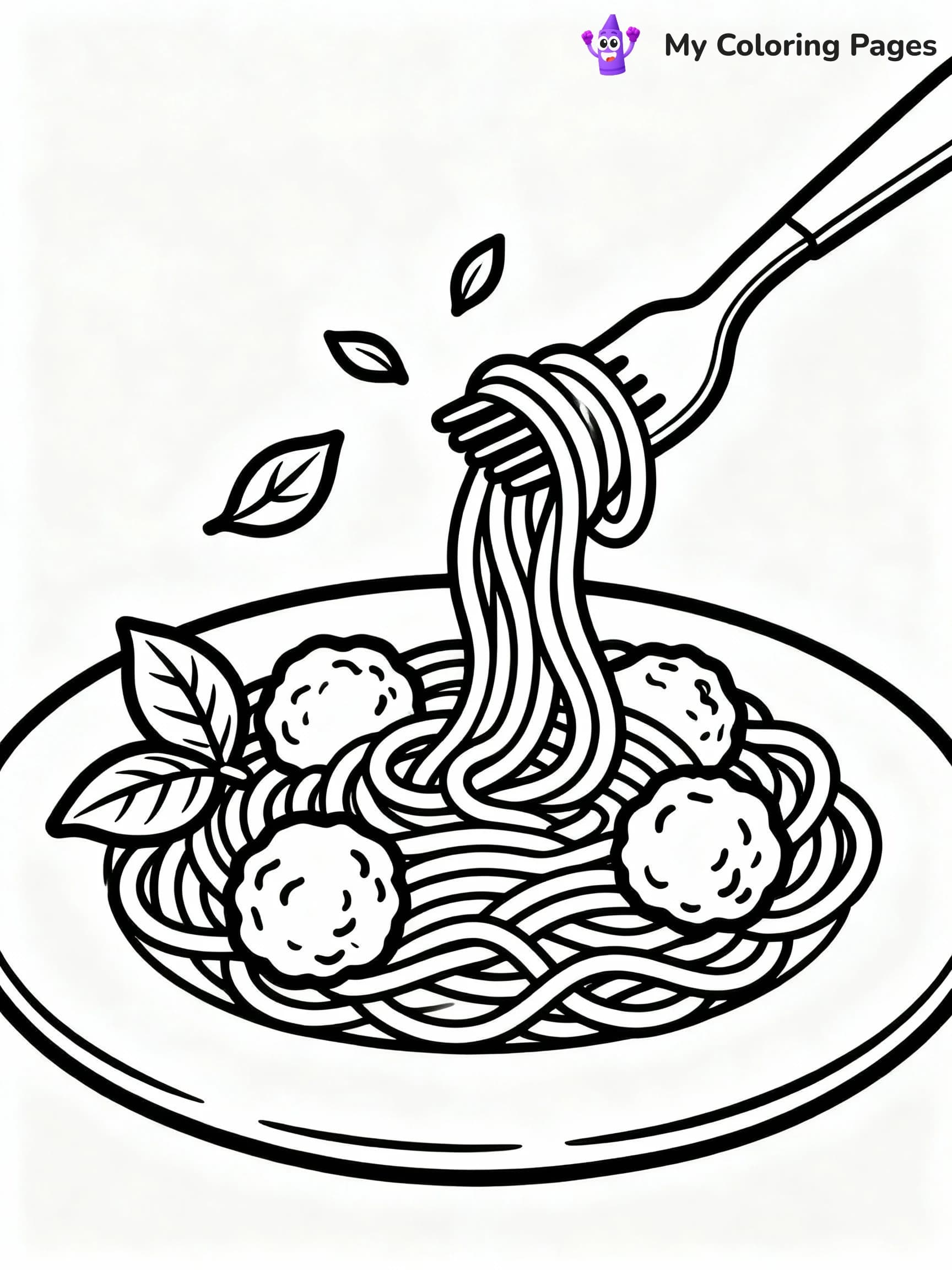 Food Coloring Pages - 3