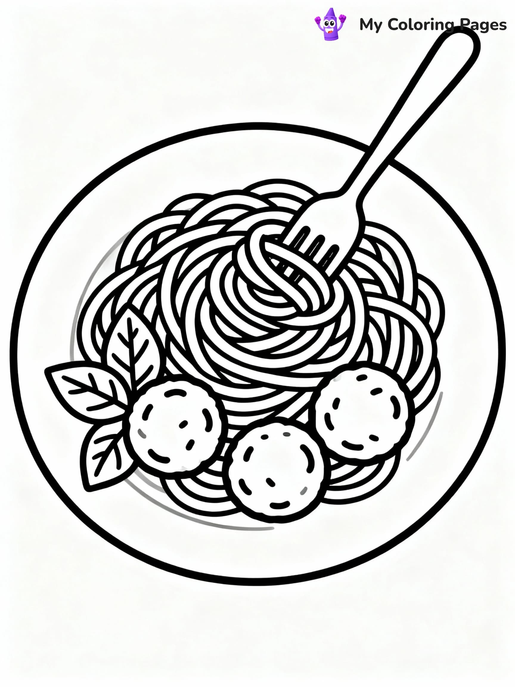 Food Coloring Pages - 2