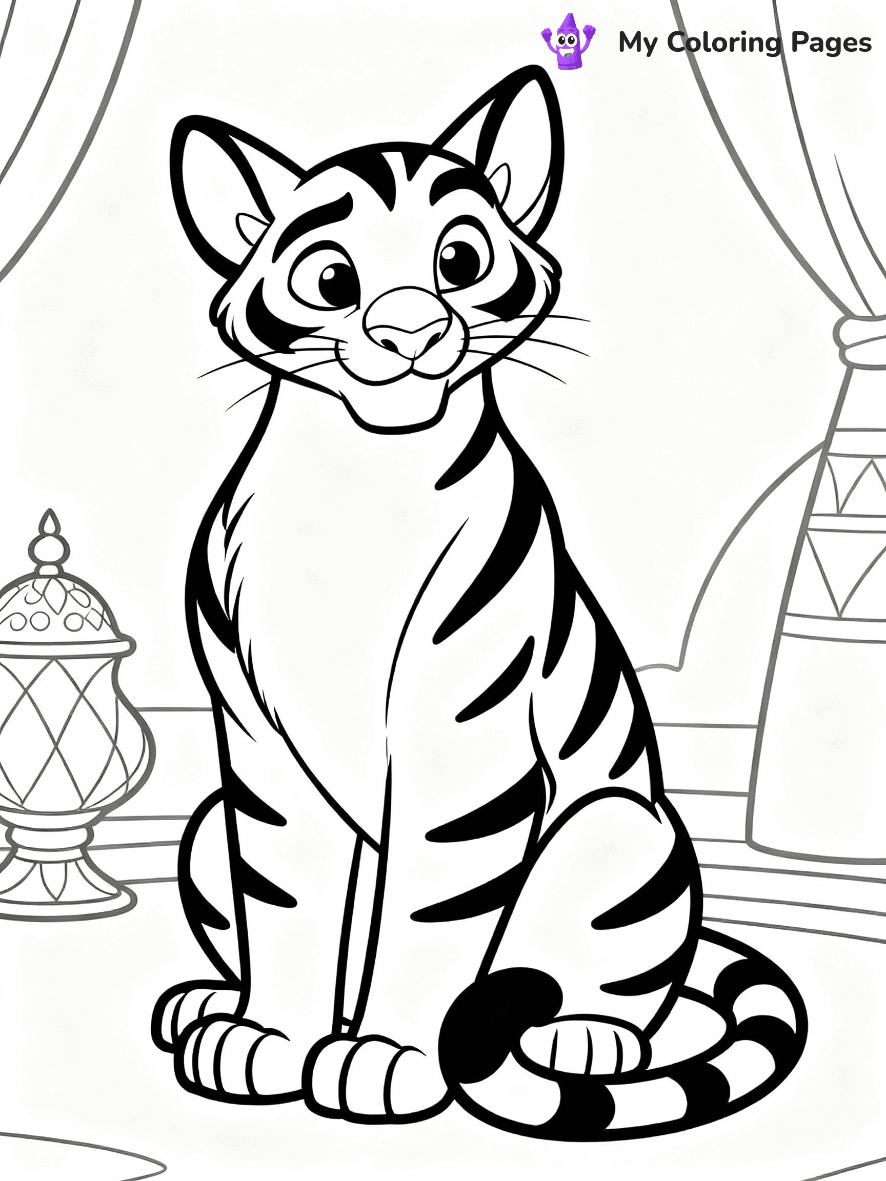 Jasmine Coloring Pages - 38