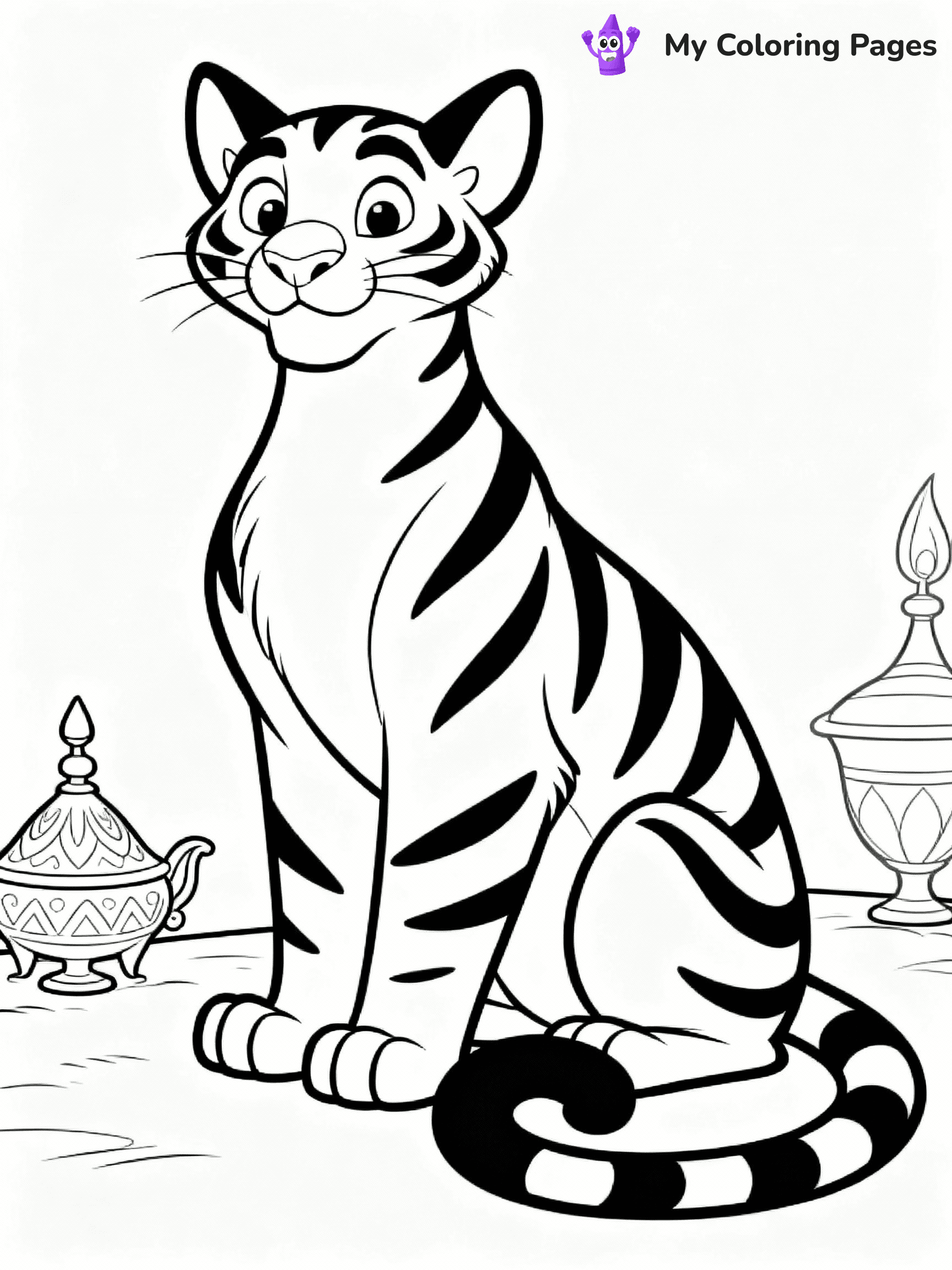 Jasmine Coloring Pages - 37